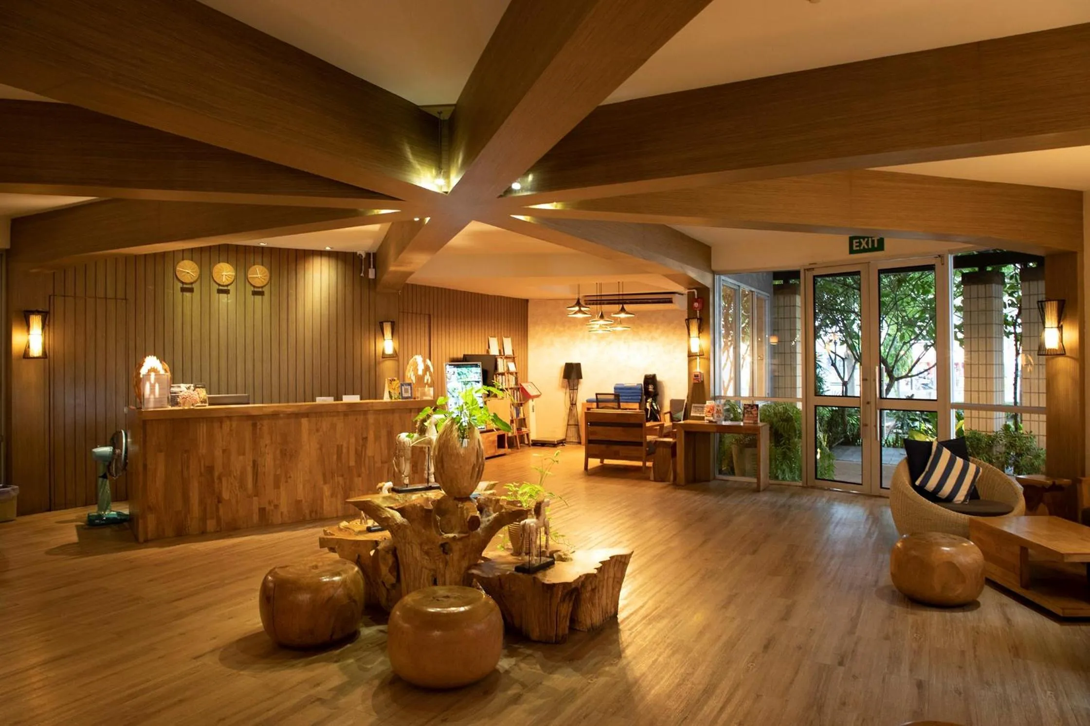 Lobby or reception in The Leela Resort & Spa Pattaya