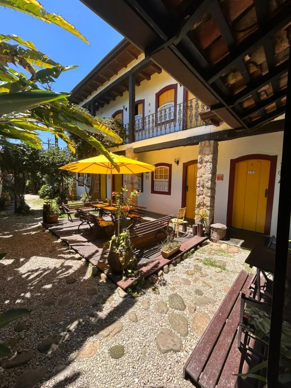 Garden view in Pousada Solar do Algarve