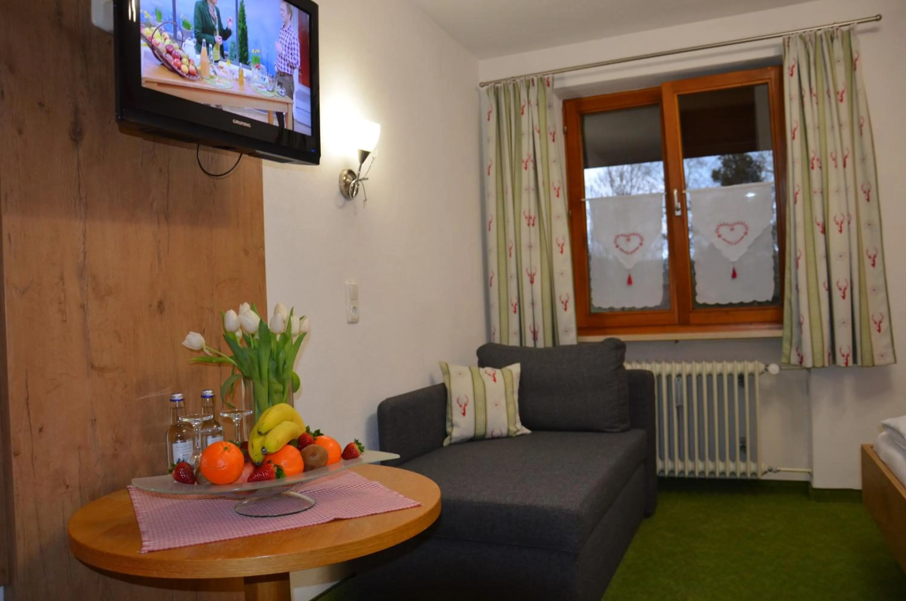 Decorative detail in lustiger Hirsch