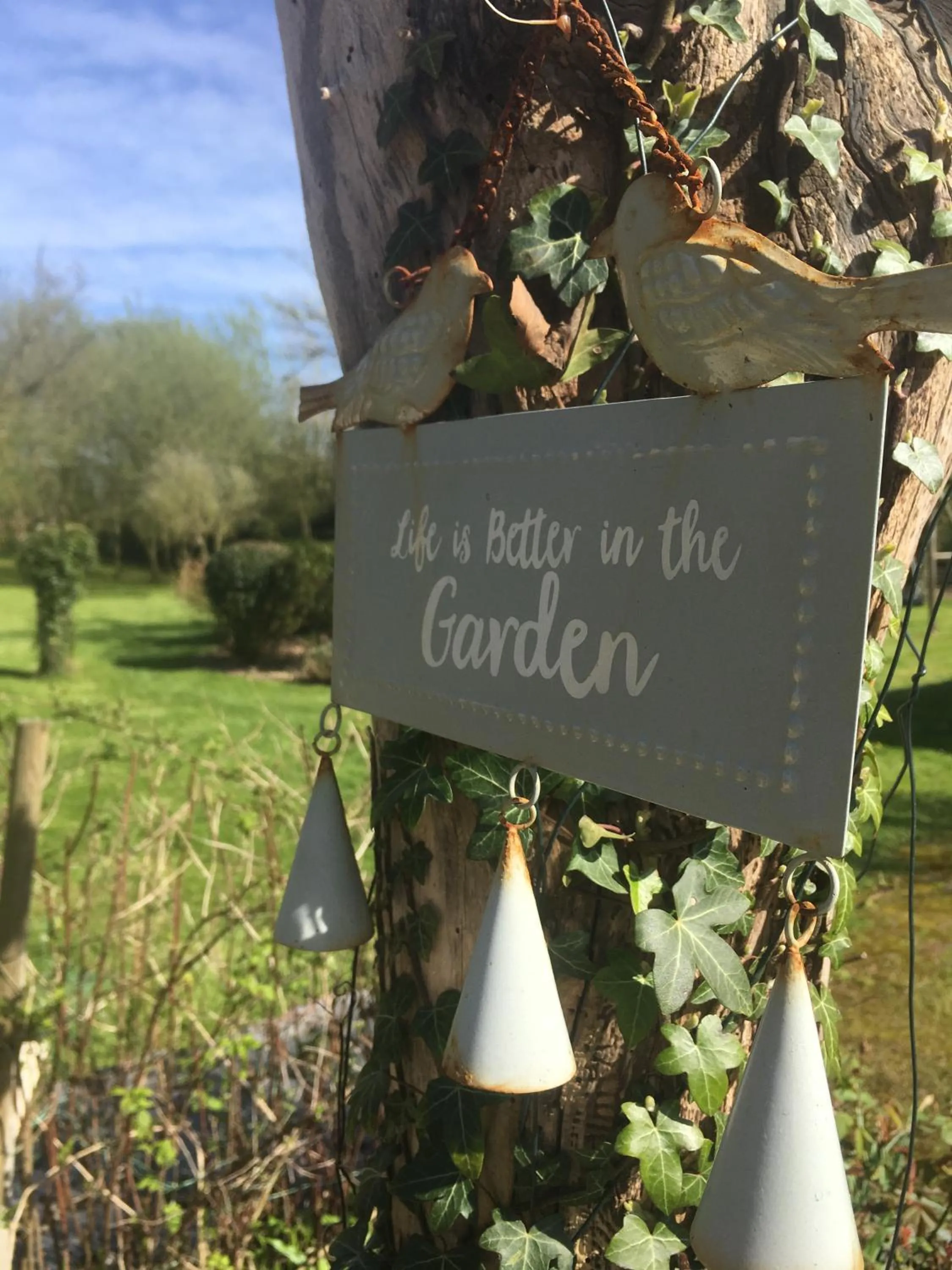Garden view in Greenfield Chambres d'Hôtes