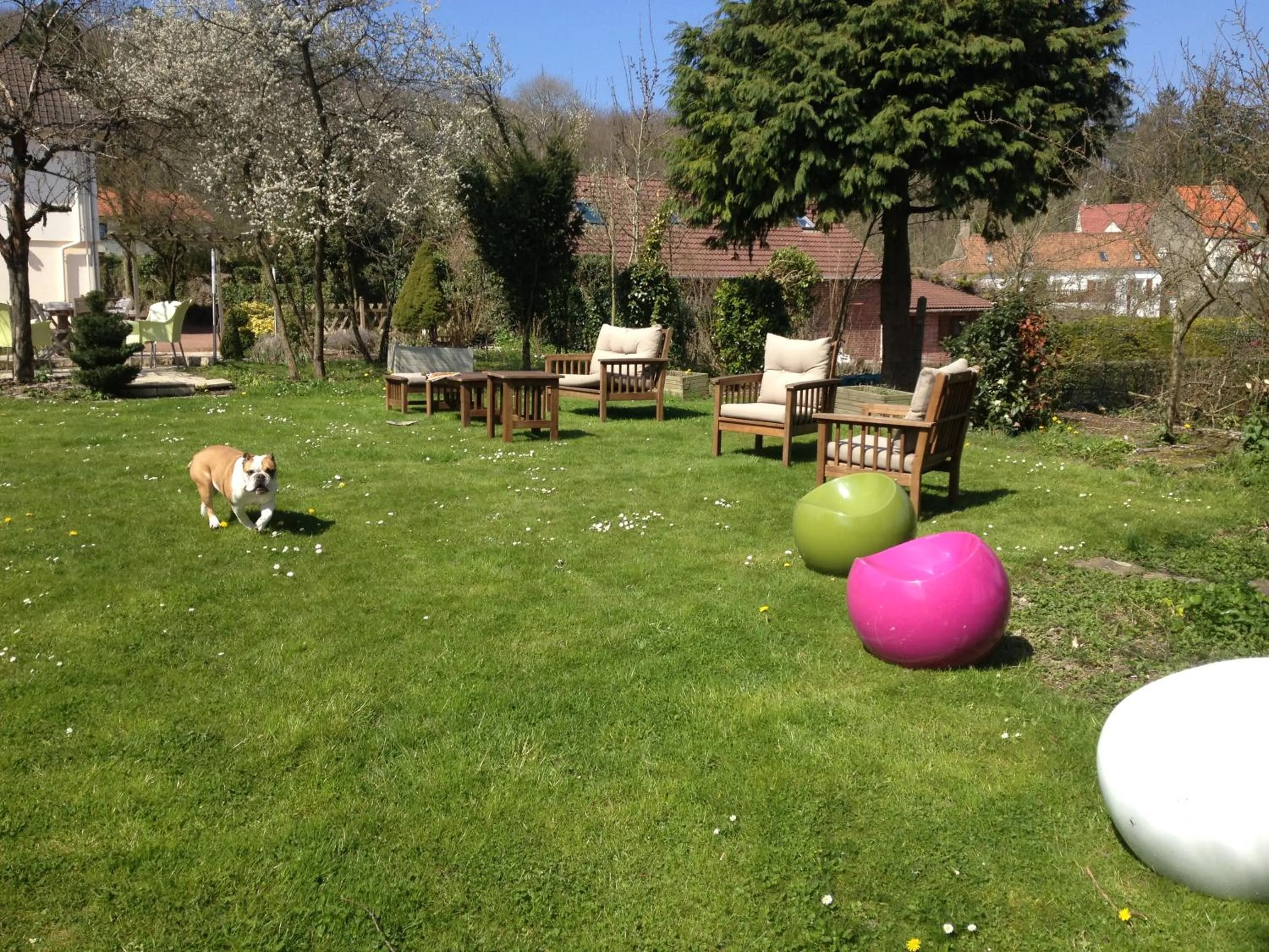 Garden in Greenfield Chambres d'Hôtes