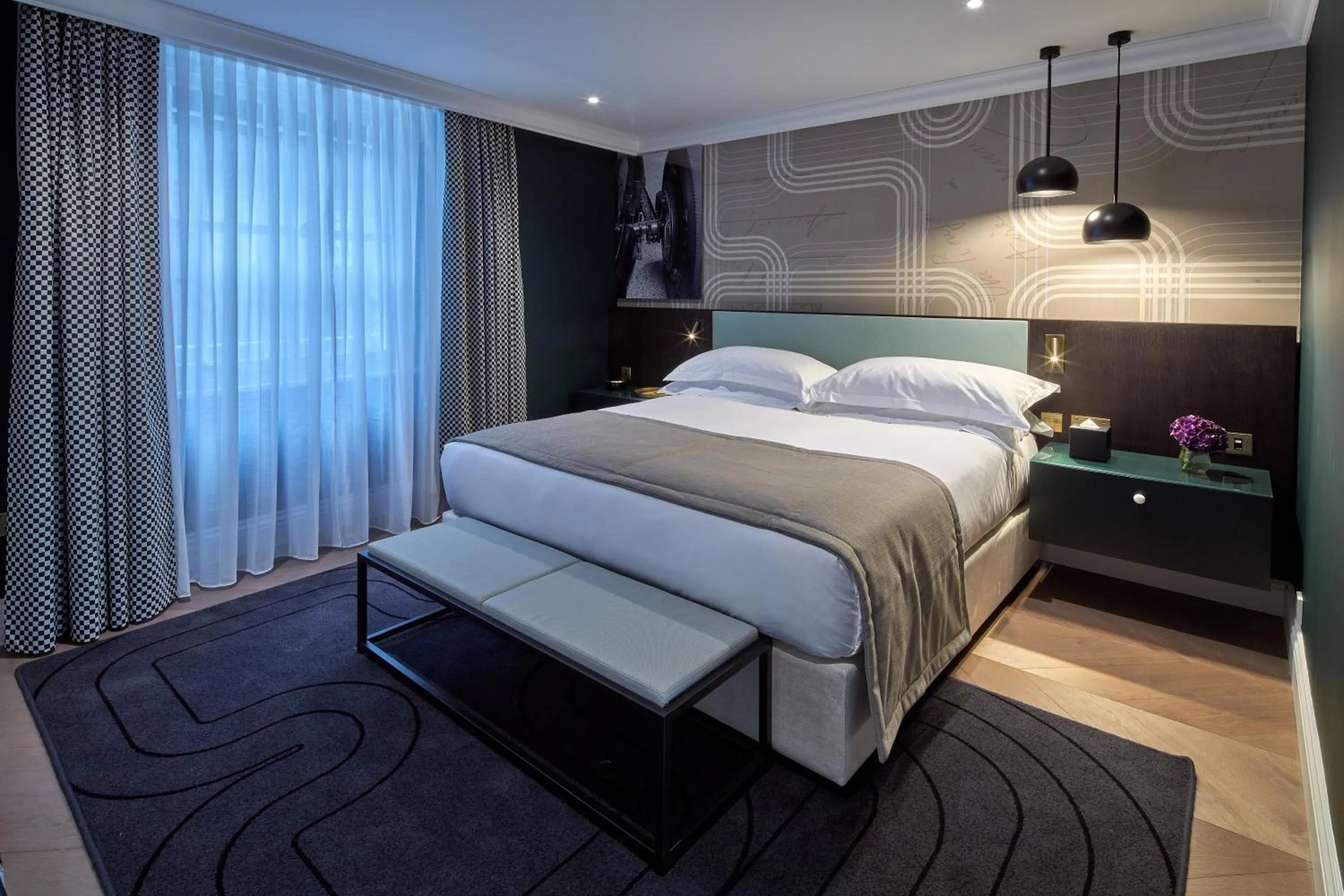 Bed in Lexham Gardens by Cheval Maison