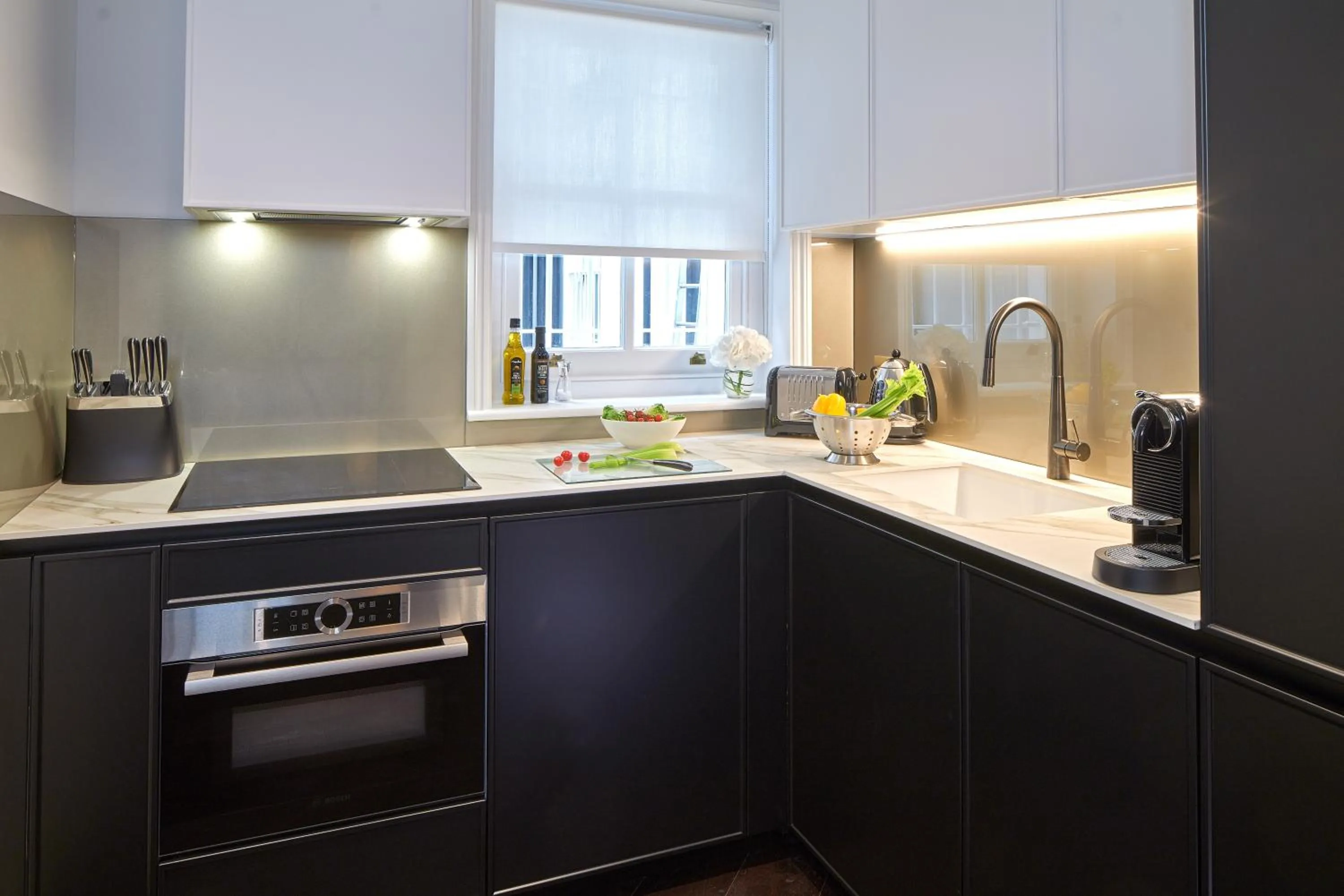 Coffee/tea facilities in Lexham Gardens by Cheval Maison