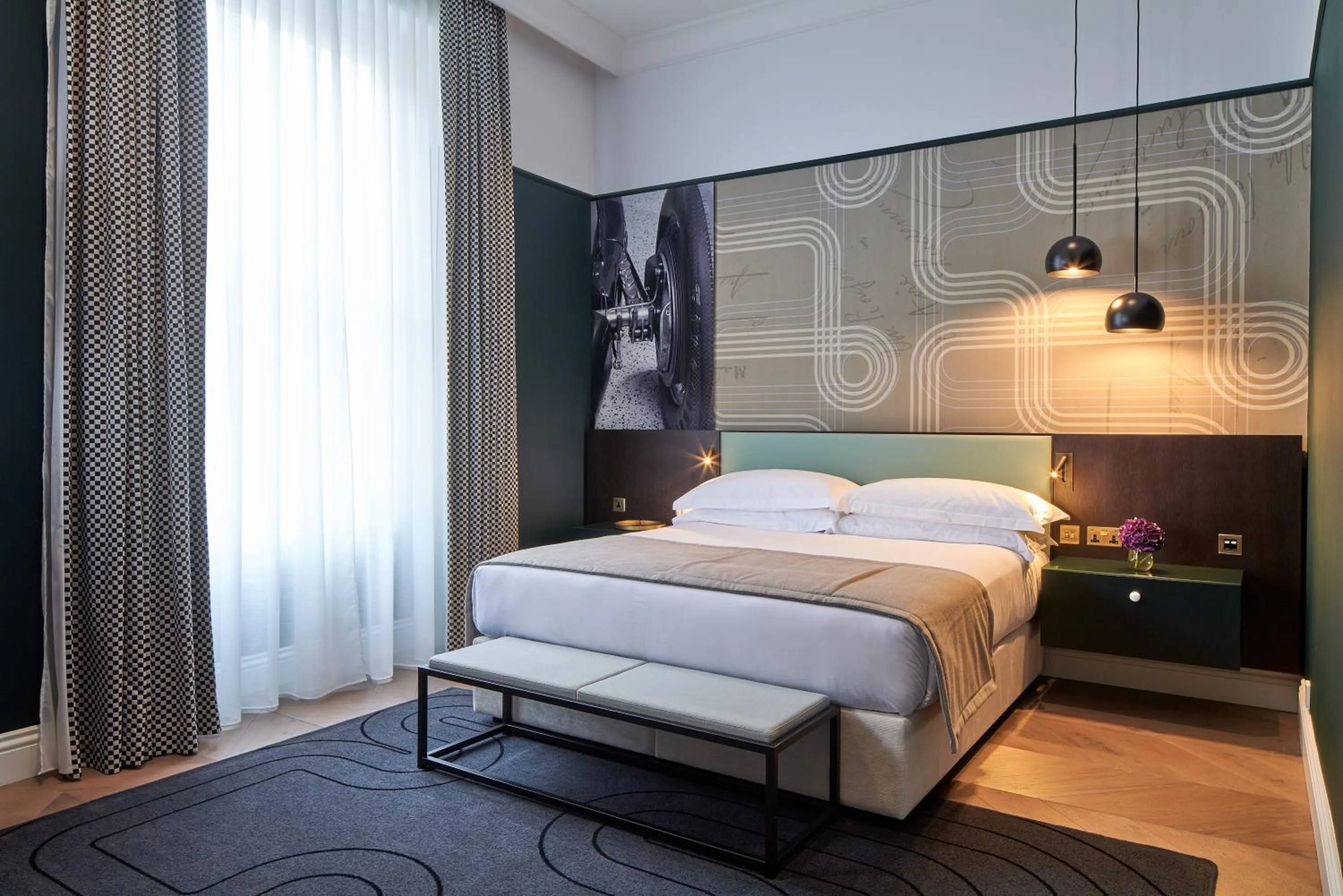 Bed in Lexham Gardens by Cheval Maison