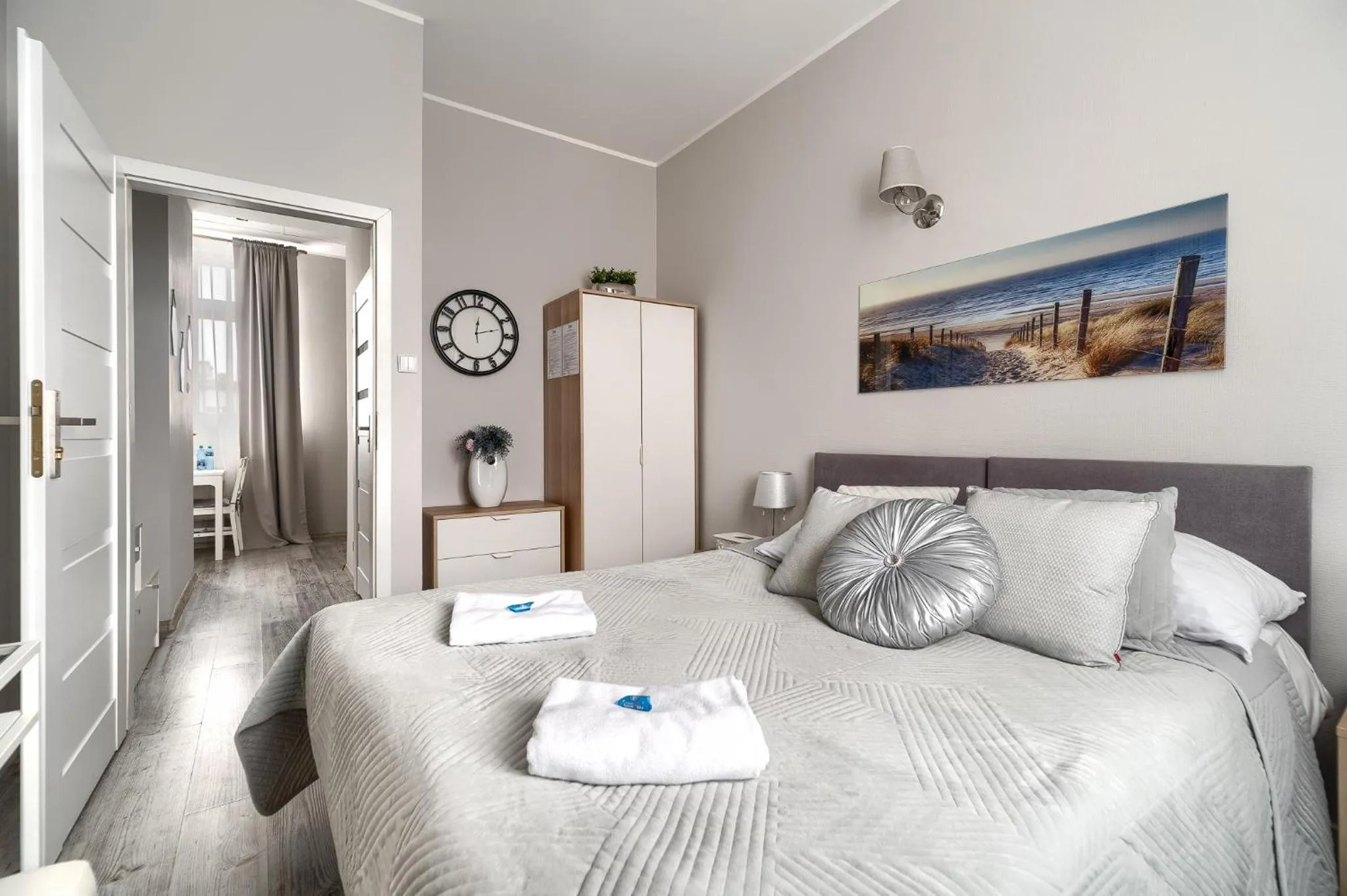 Bed in Stawa Villa & Apart