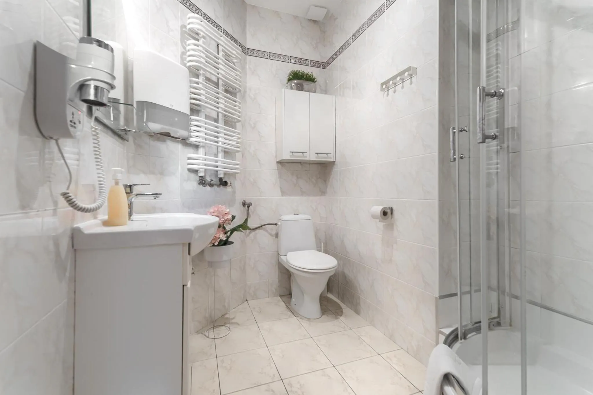 Shower in Stawa Villa & Apart