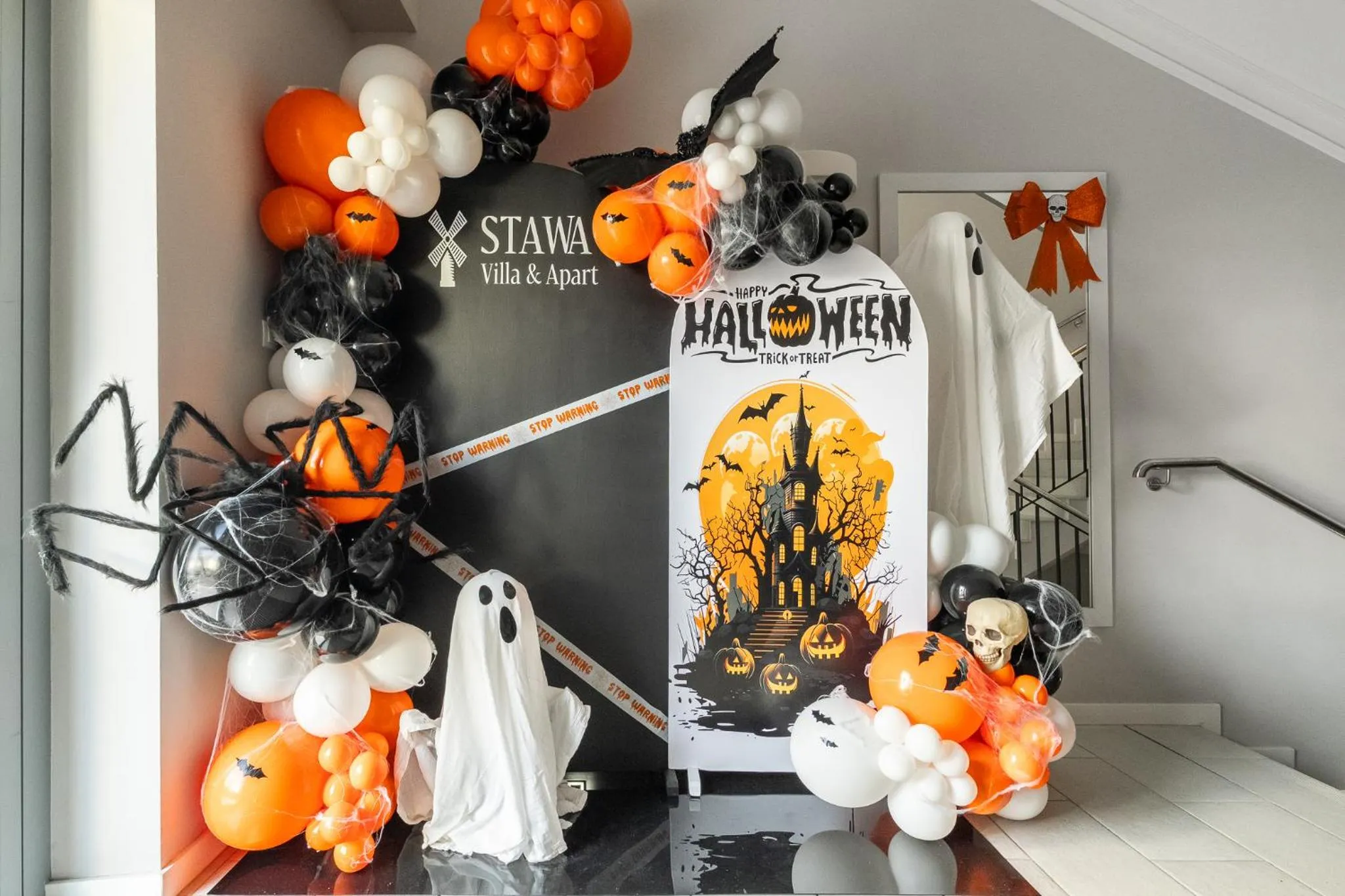 Decorative detail in Stawa Villa & Apart