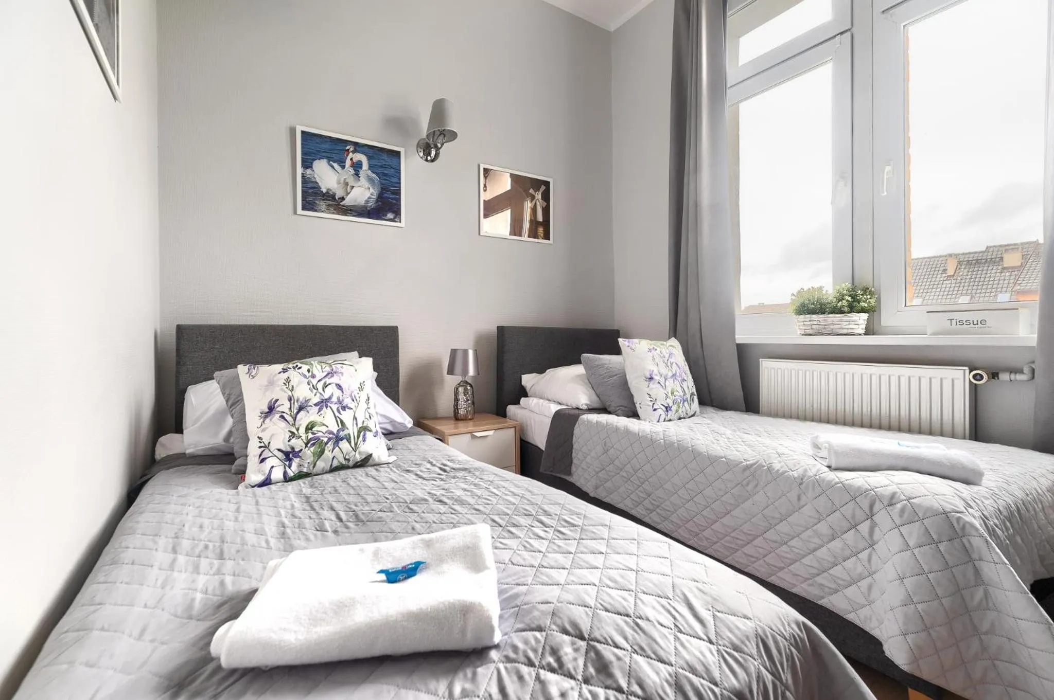 Bed in Stawa Villa & Apart