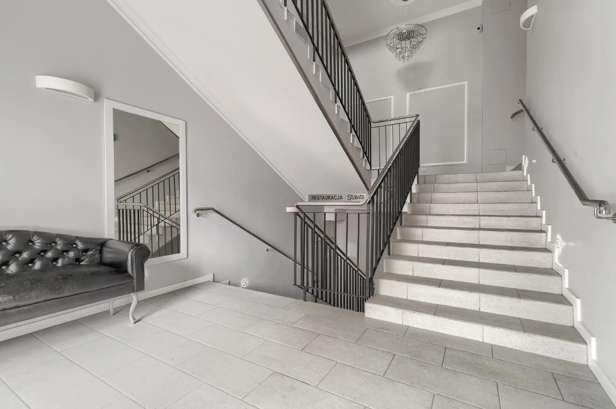 Lobby or reception in Stawa Villa & Apart