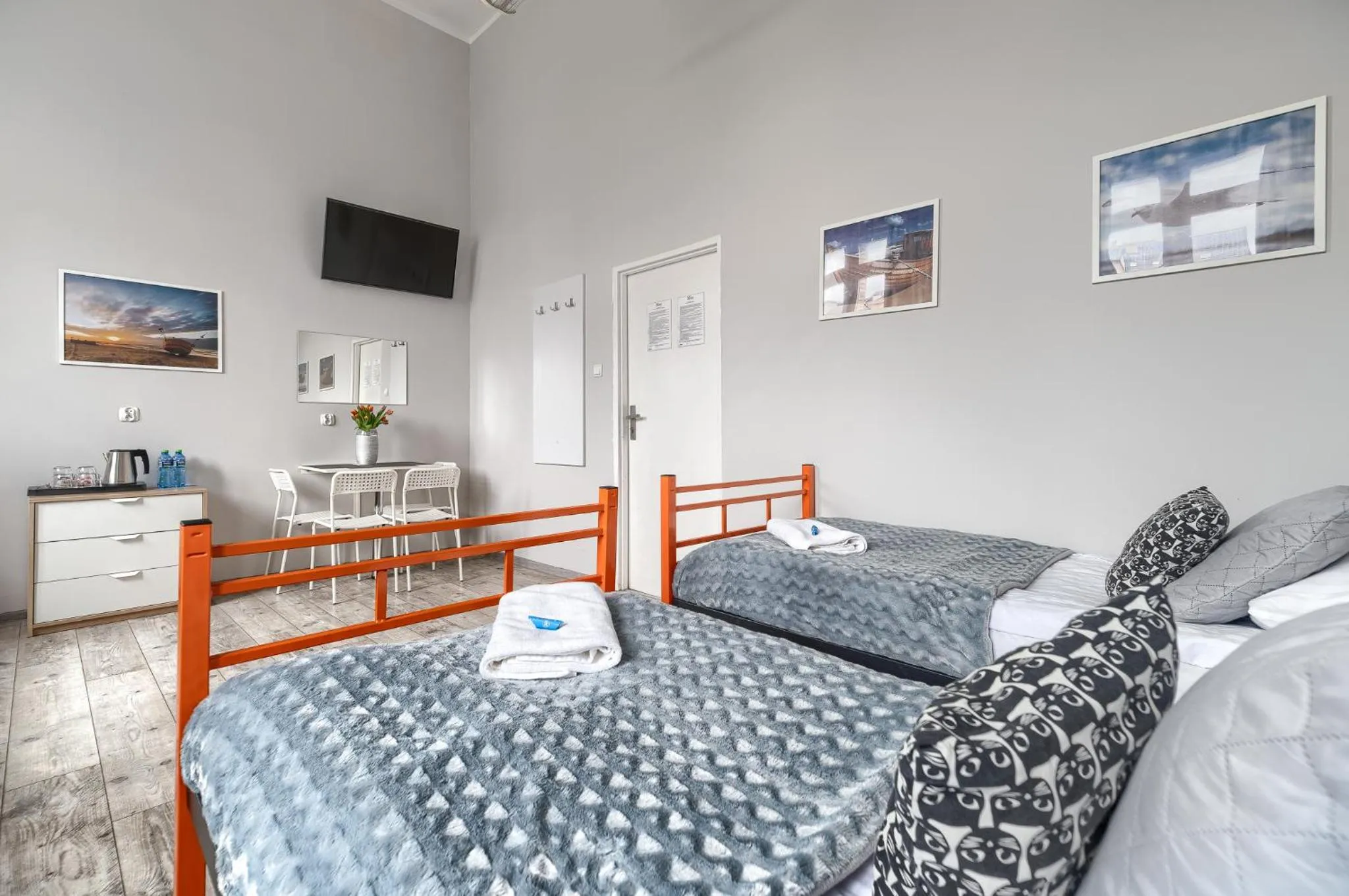 TV and multimedia, Bed in Stawa Villa & Apart