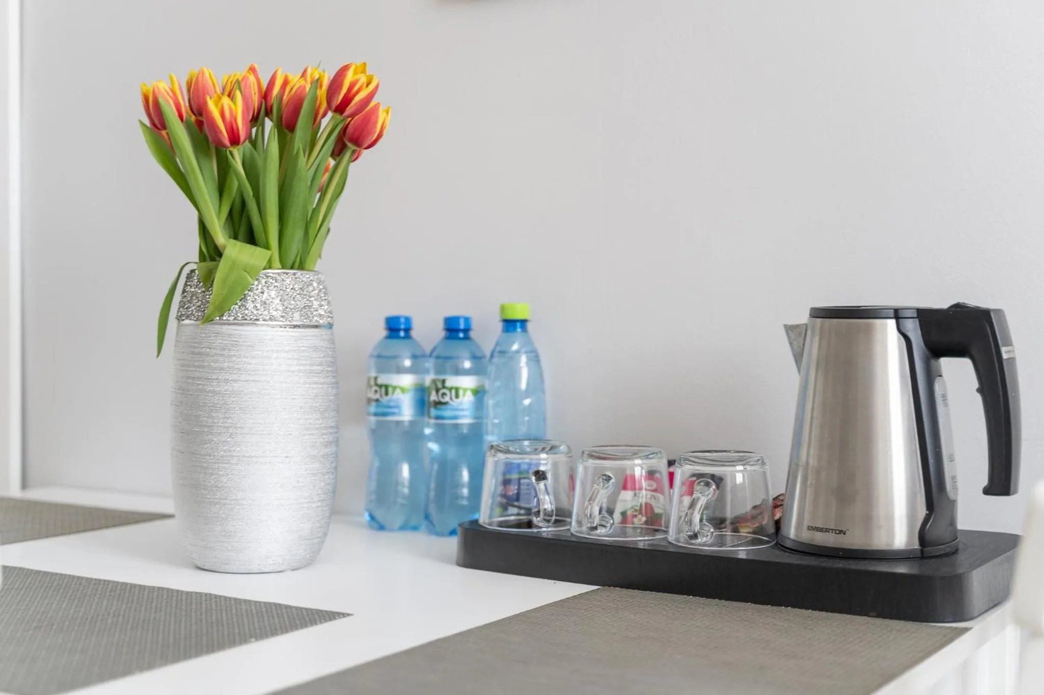 Coffee/tea facilities in Stawa Villa & Apart