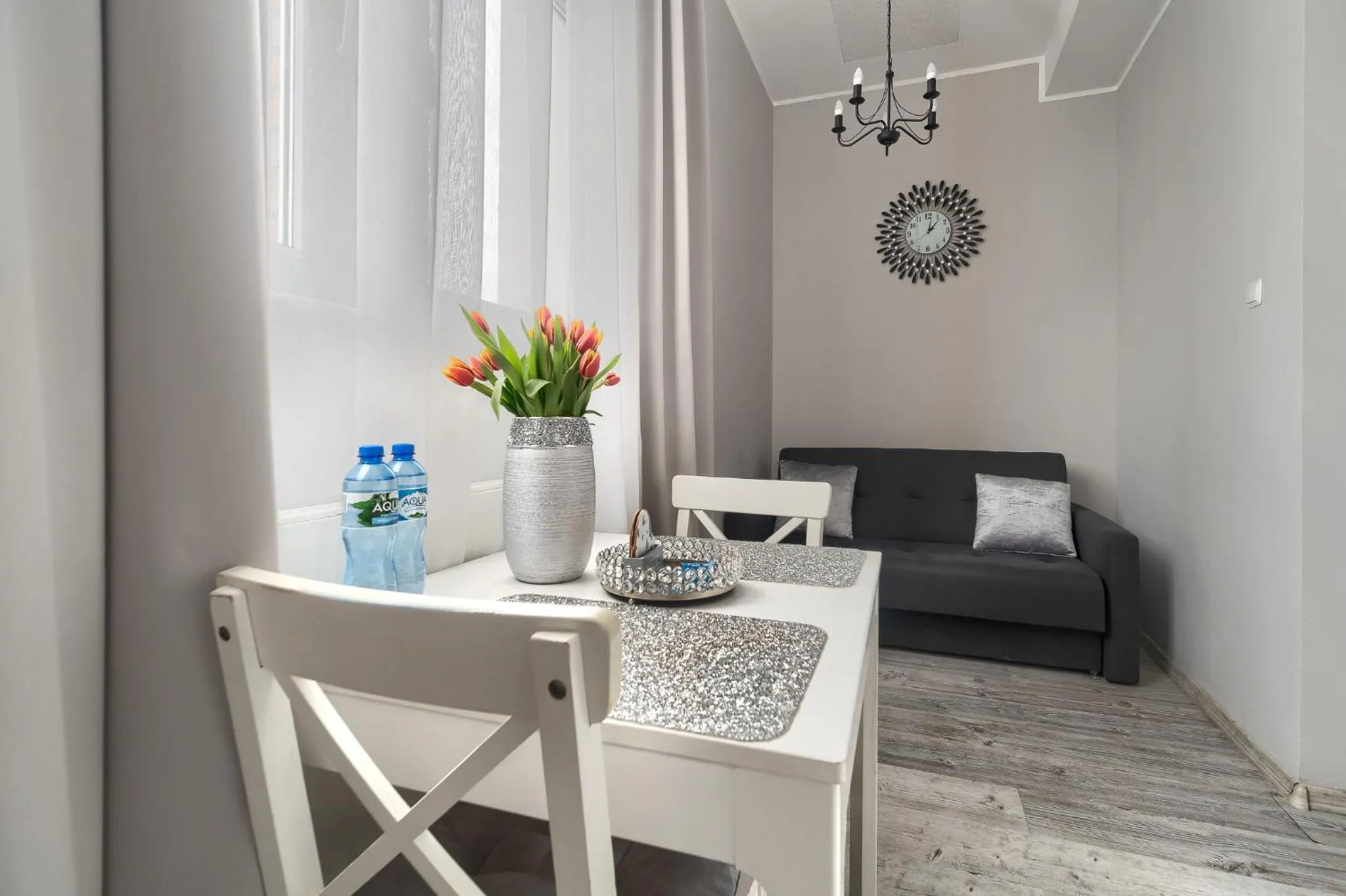 Living room in Stawa Villa & Apart