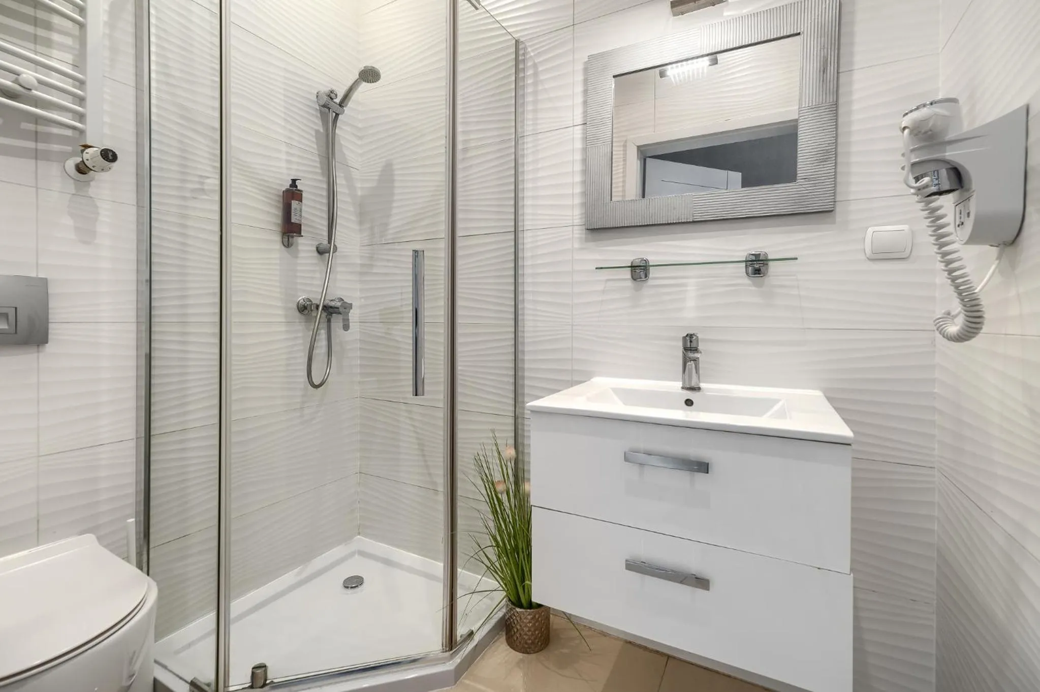 Shower in Stawa Villa & Apart