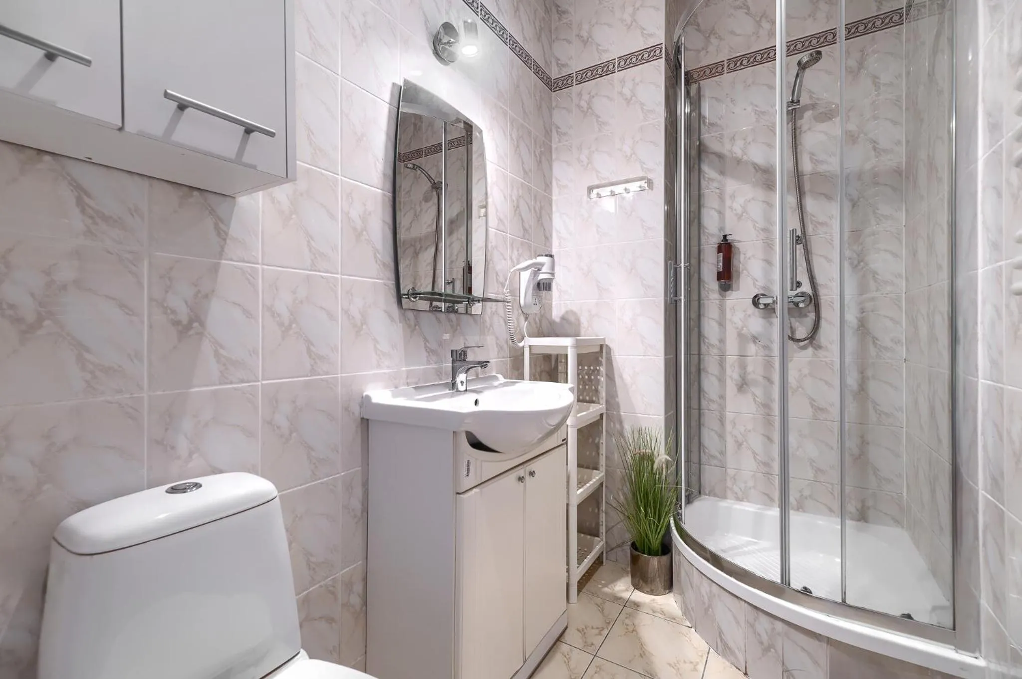 Shower in Stawa Villa & Apart