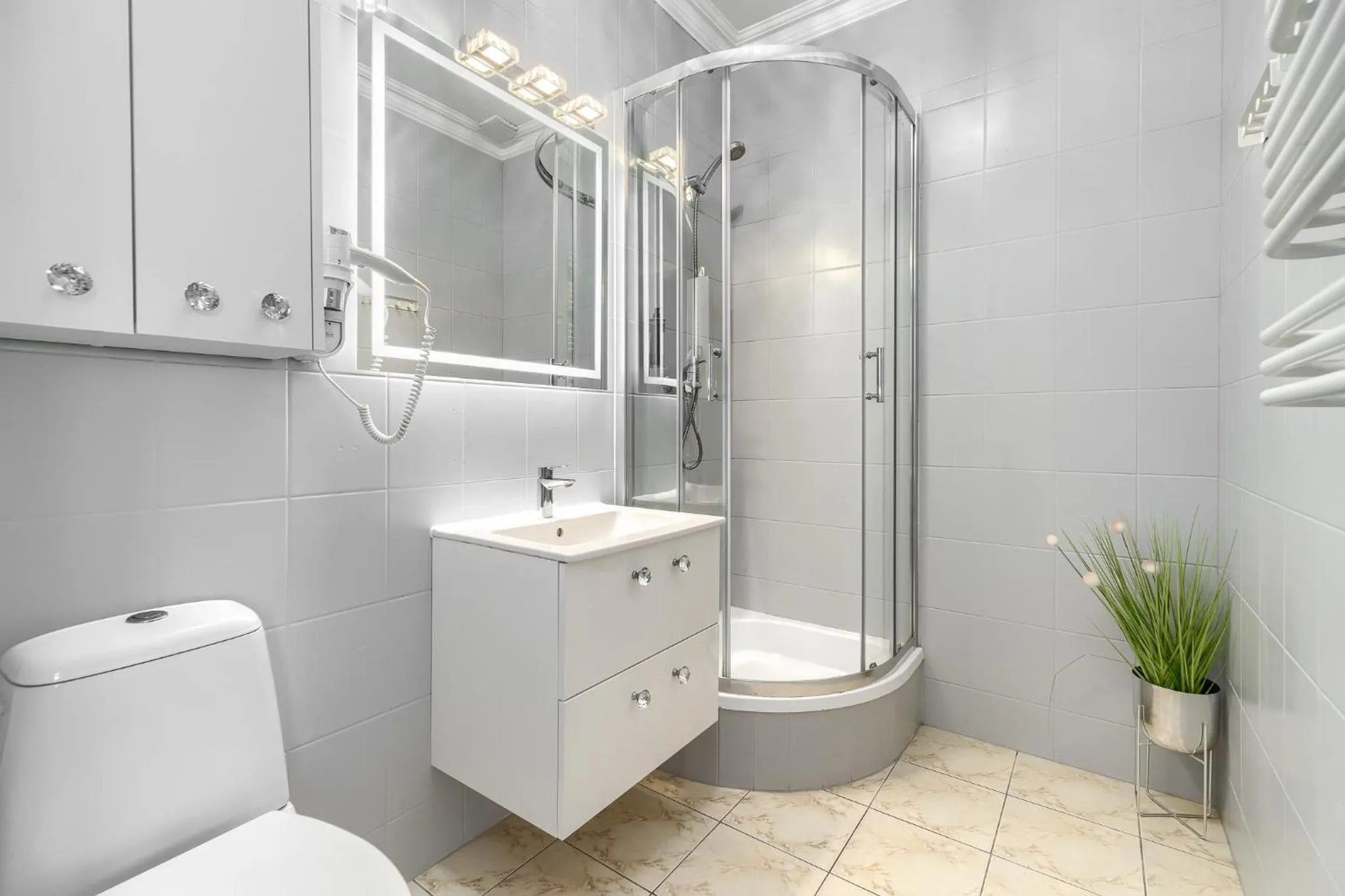 Shower in Stawa Villa & Apart