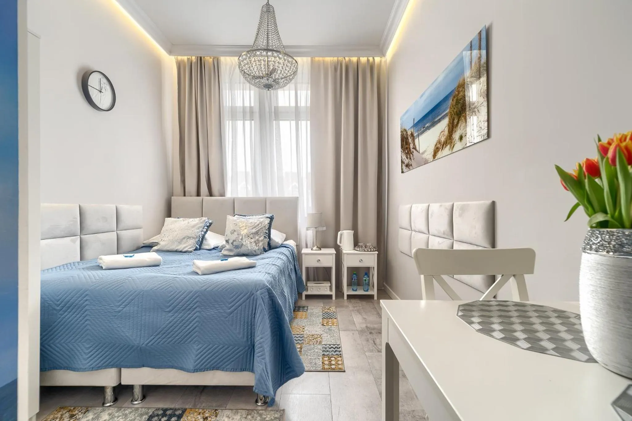 Bed in Stawa Villa & Apart