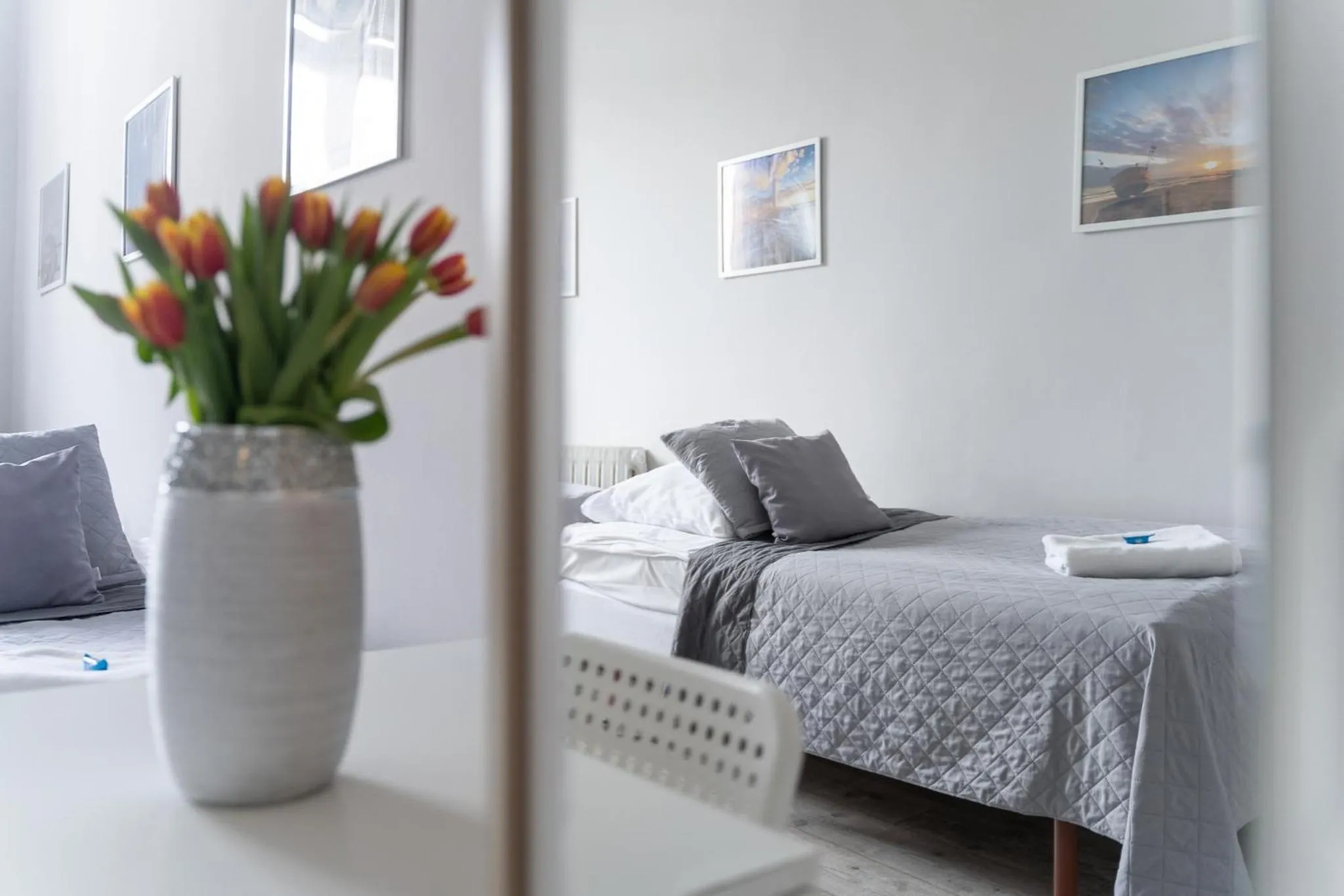 Bed in Stawa Villa & Apart