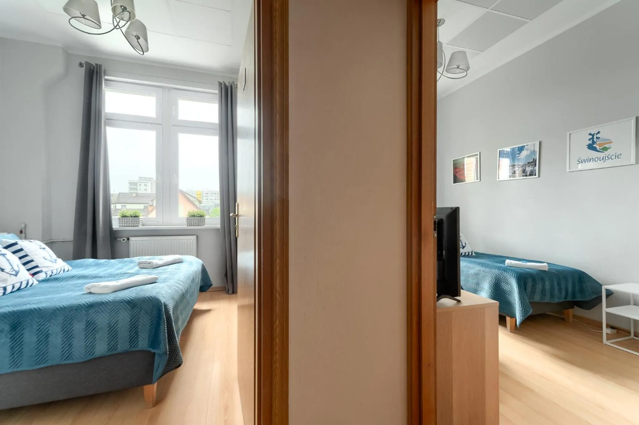 Bed in Stawa Villa & Apart