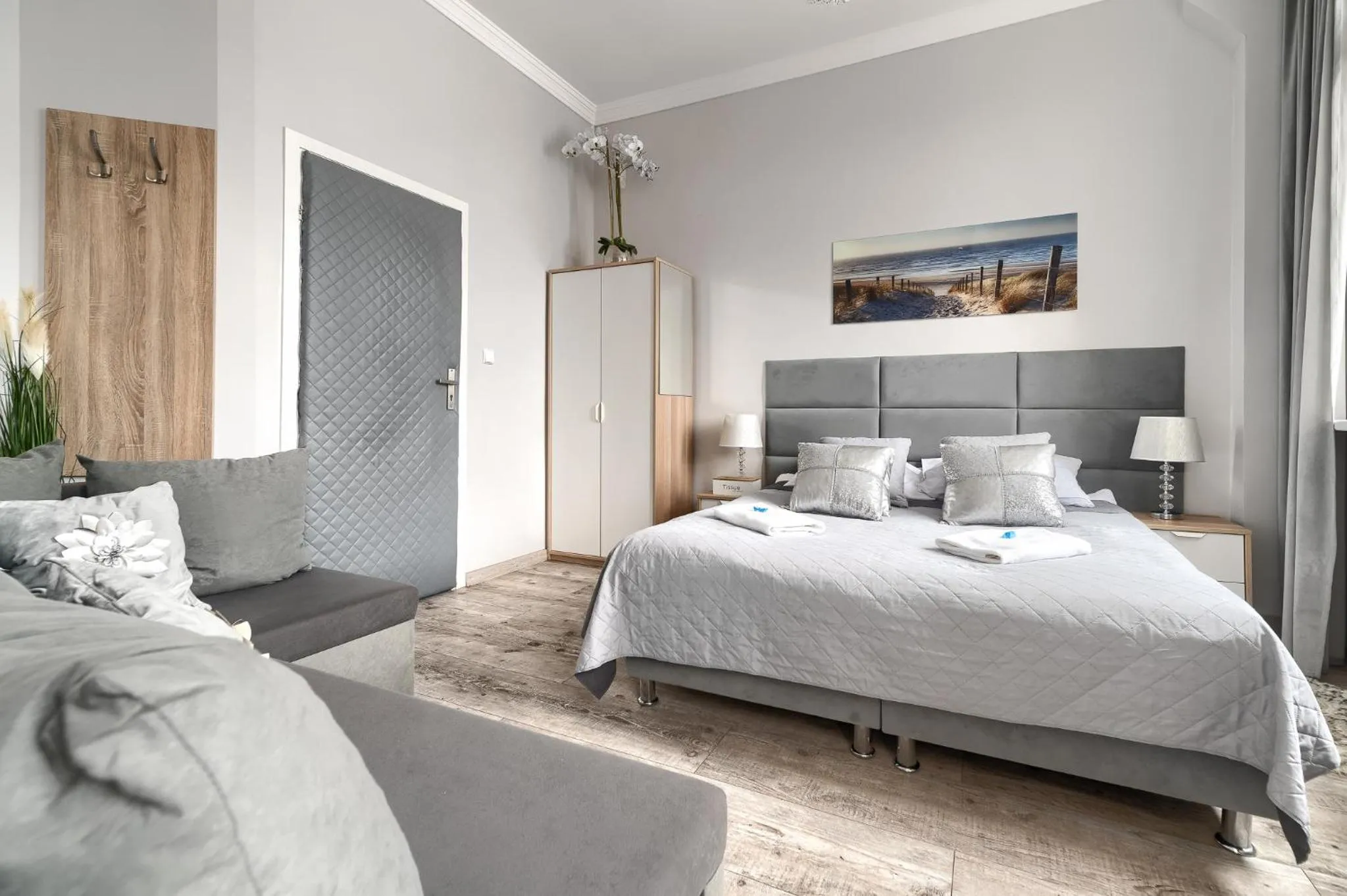 Bed in Stawa Villa & Apart