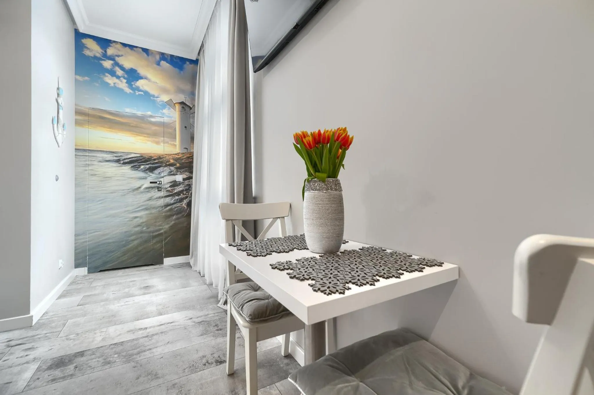 Seating area in Stawa Villa & Apart