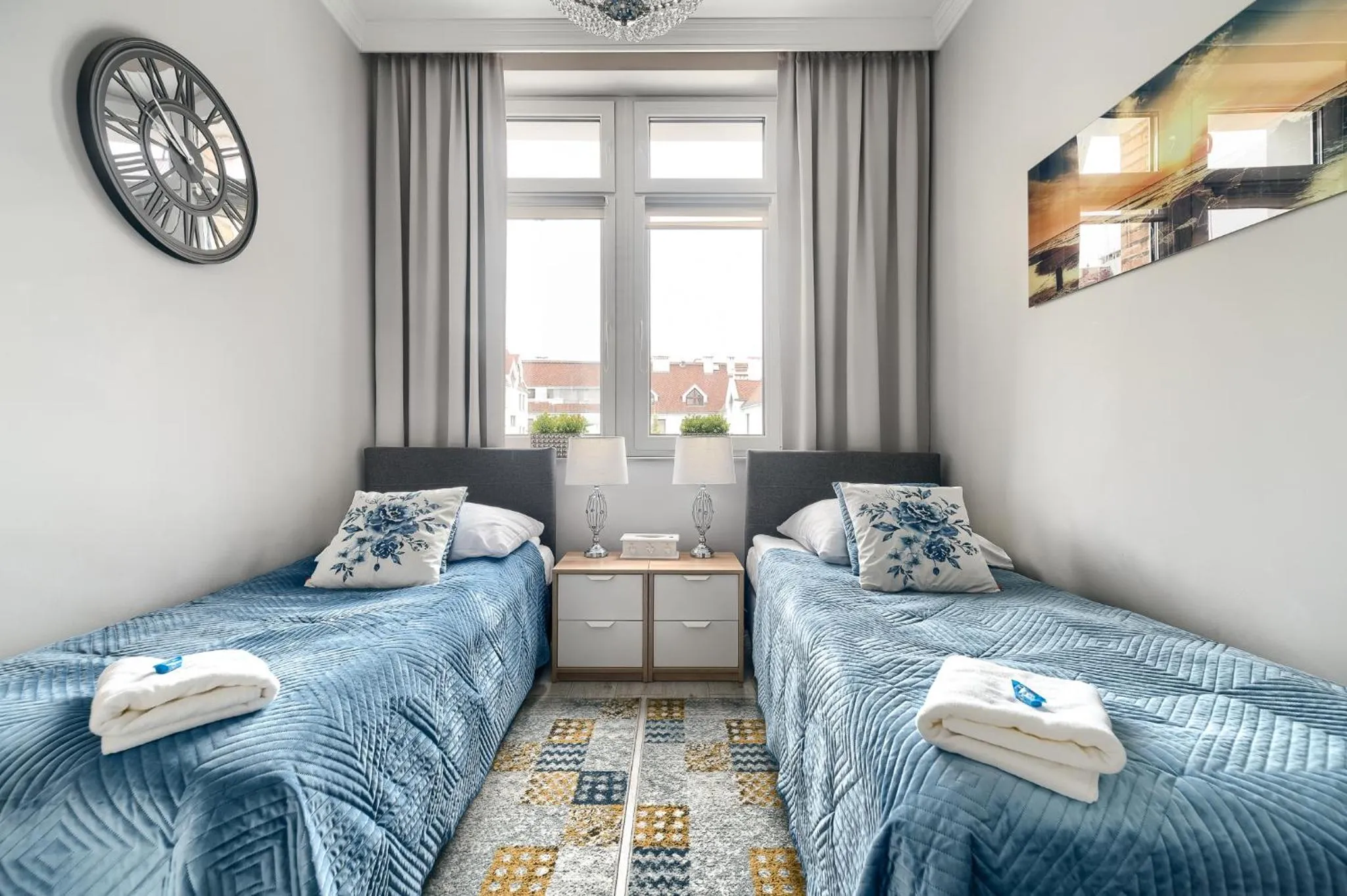 TV and multimedia, Bed in Stawa Villa & Apart