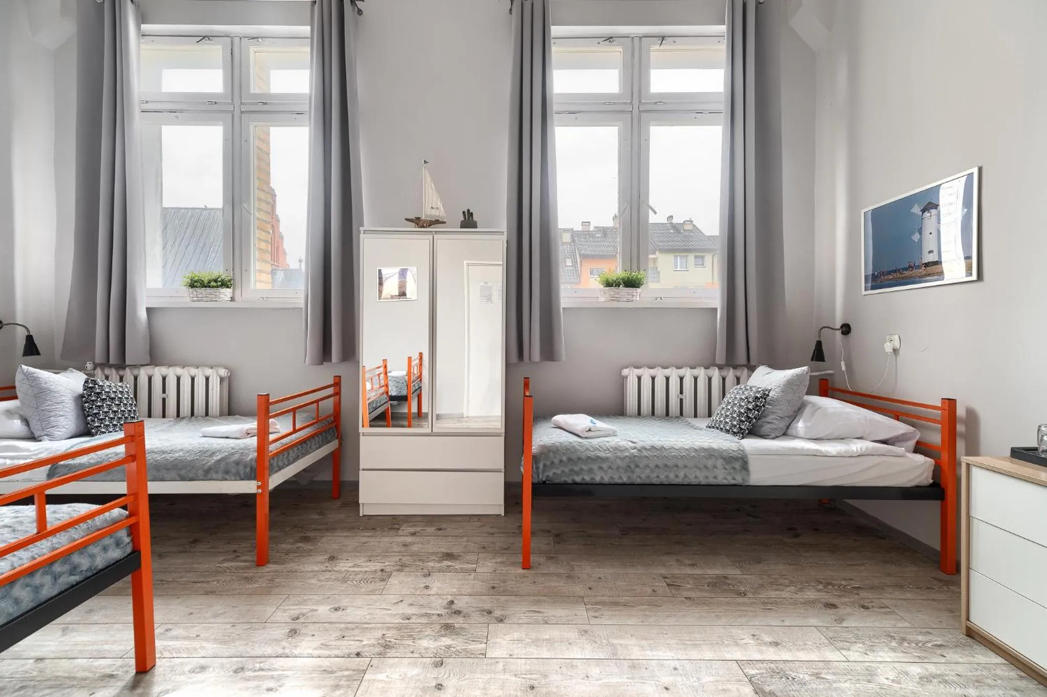 Bed in Stawa Villa & Apart