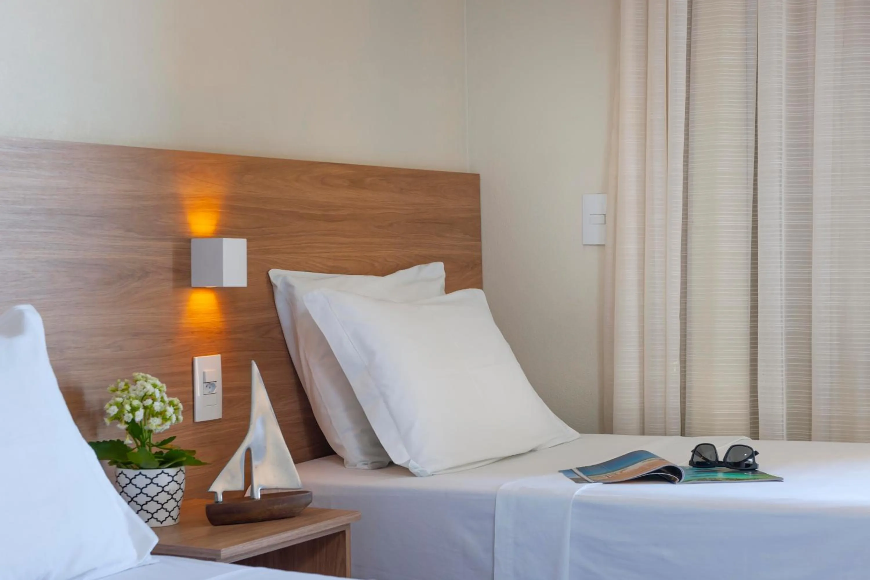 Bedroom, Bed in Hotel Portal da Lua