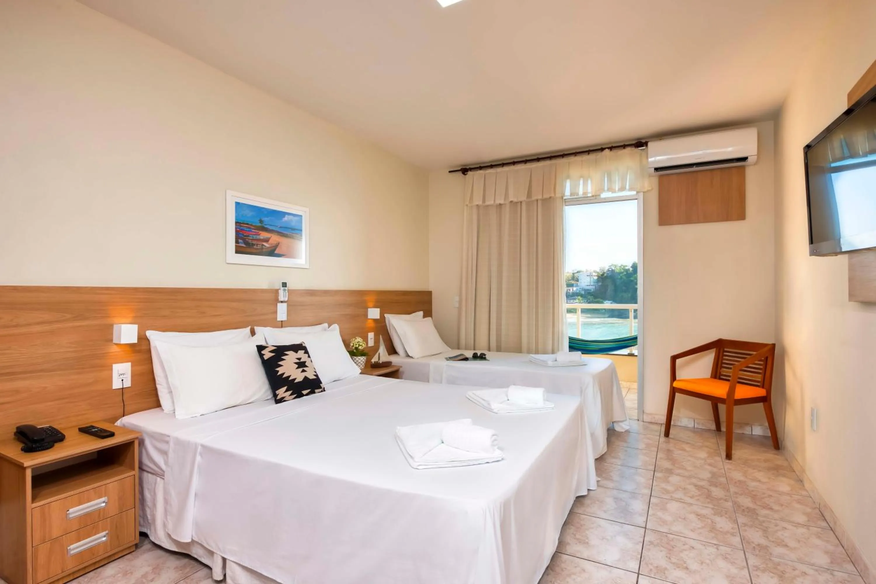 Bed in Hotel Portal da Lua