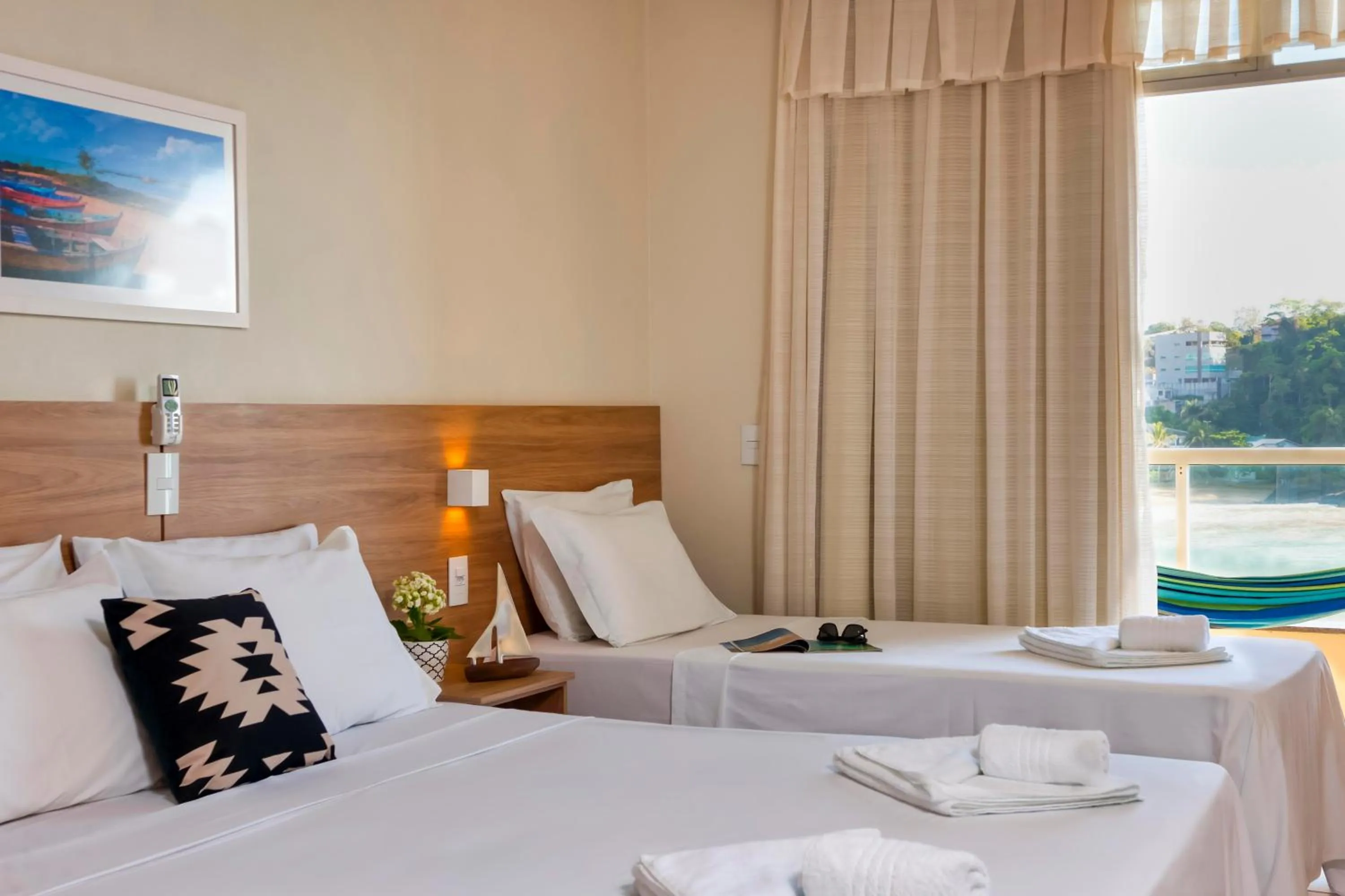 Bed in Hotel Portal da Lua