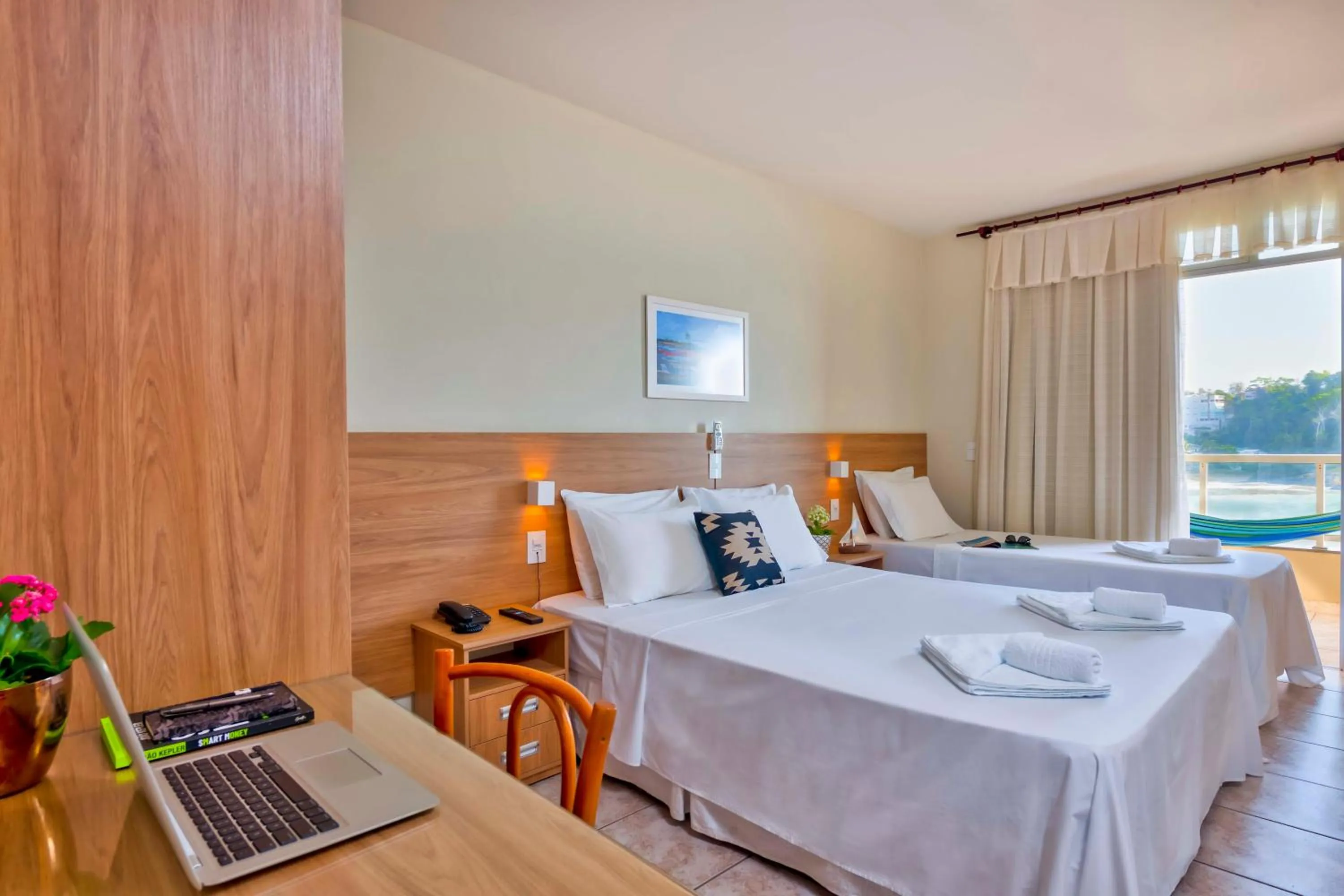 Bed in Hotel Portal da Lua