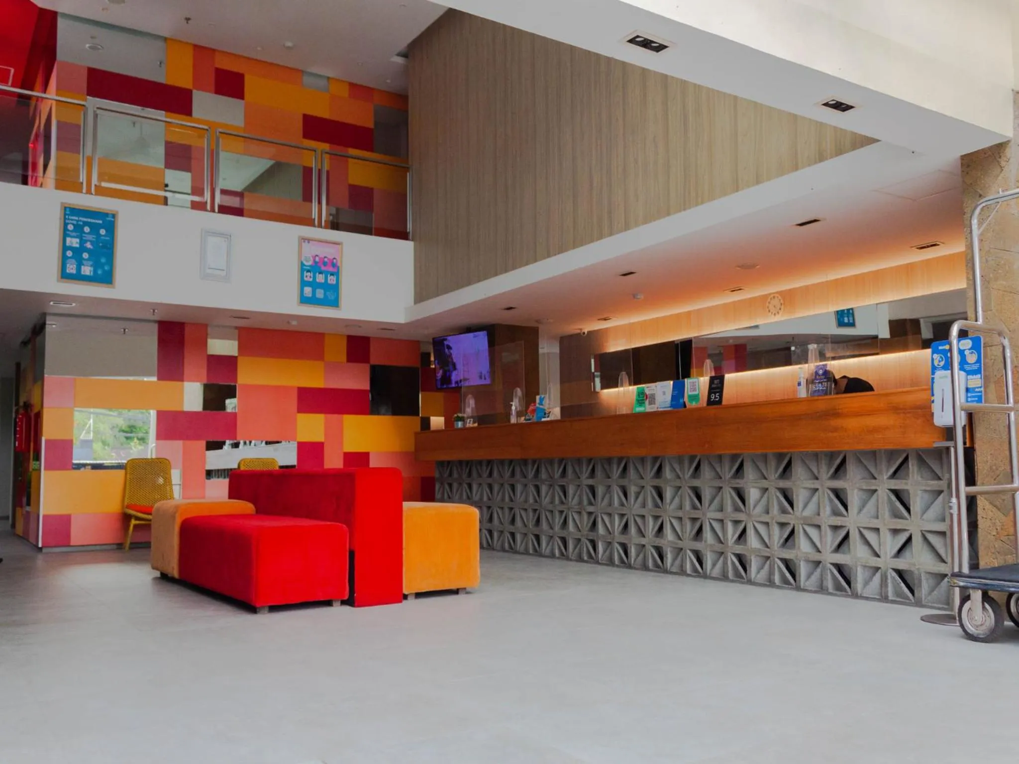 Lobby or reception in Zuri Express Jimbaran