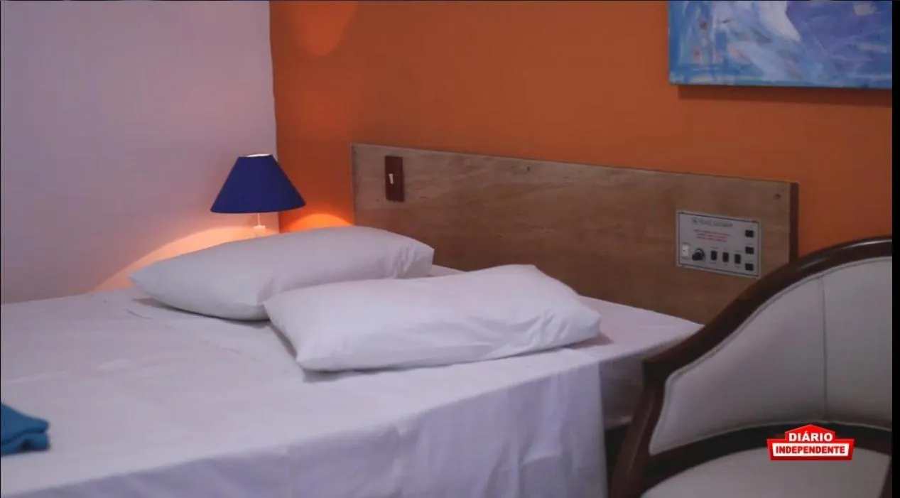 Bed in Hotel Salvador