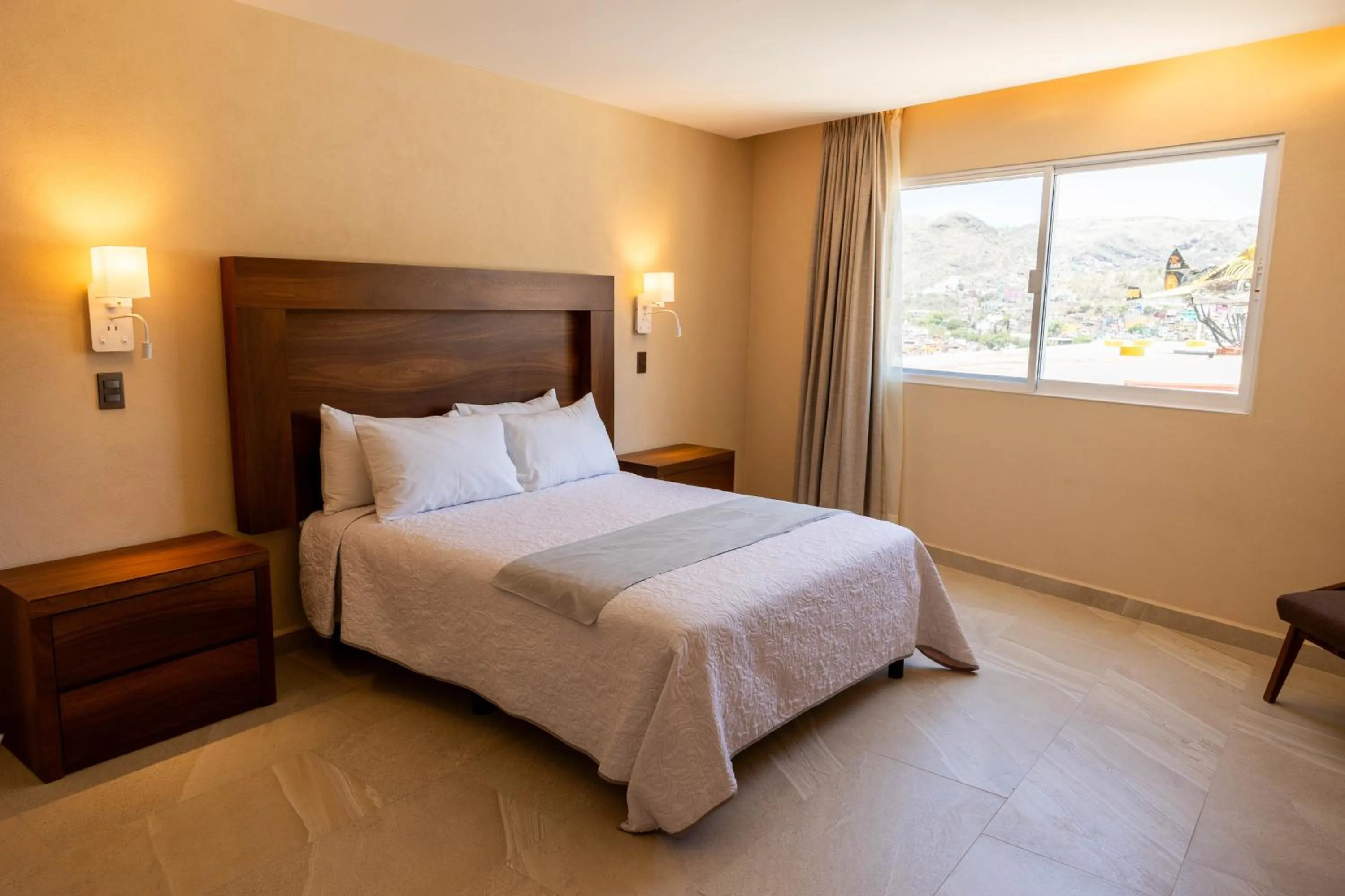 Bed in Hotel Balcón del Cielo