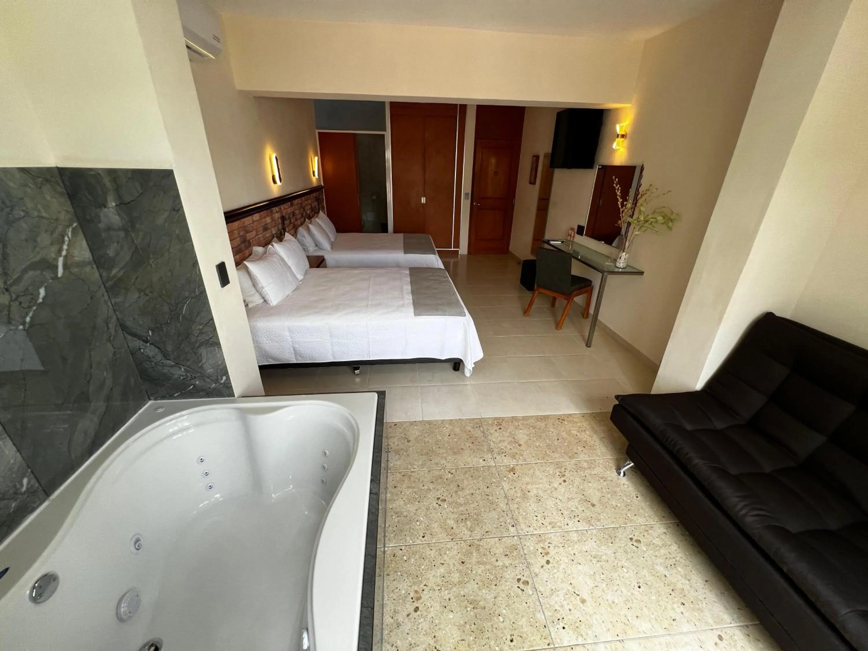 Bed in Hotel Balcón del Cielo