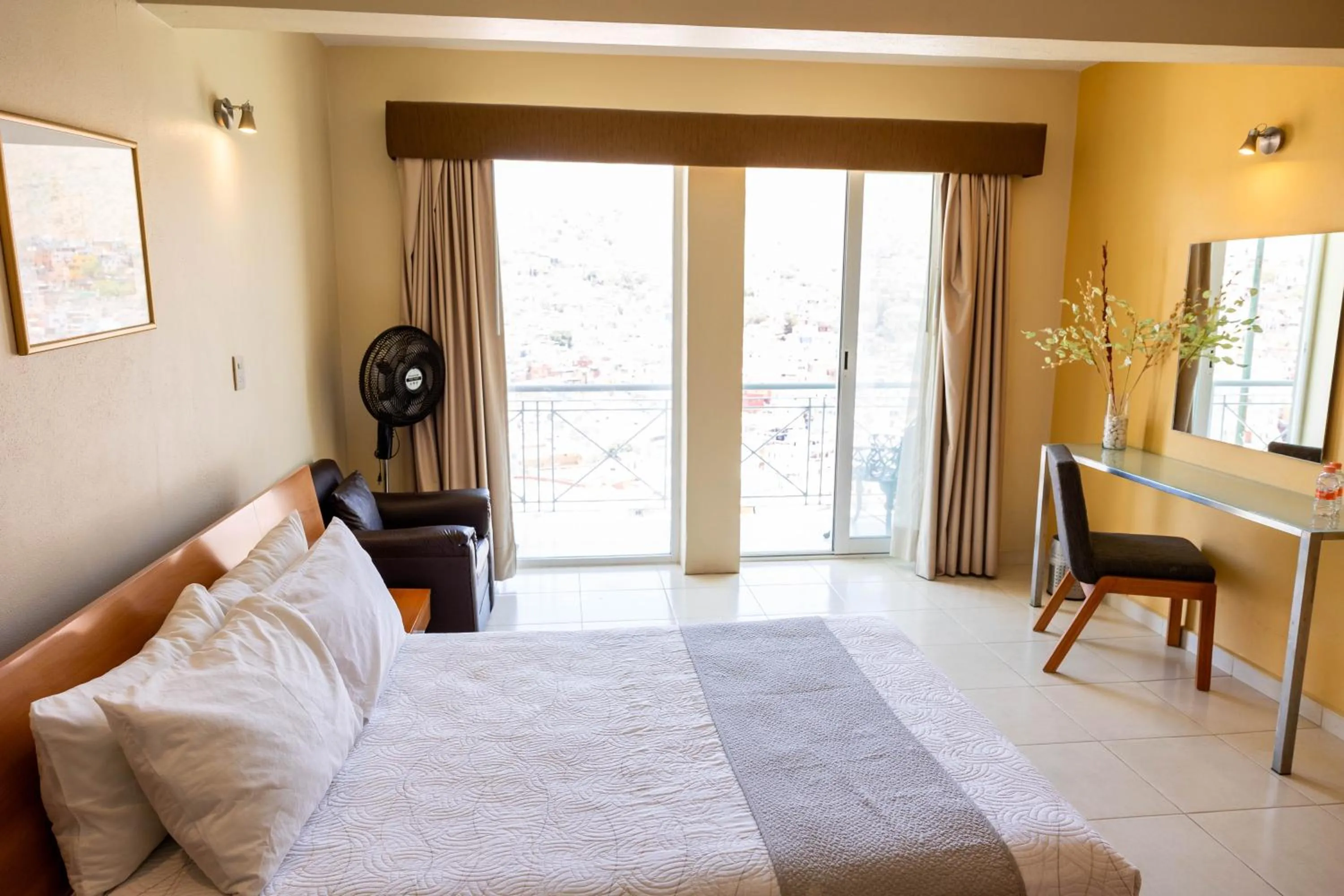 Bed in Hotel Balcón del Cielo