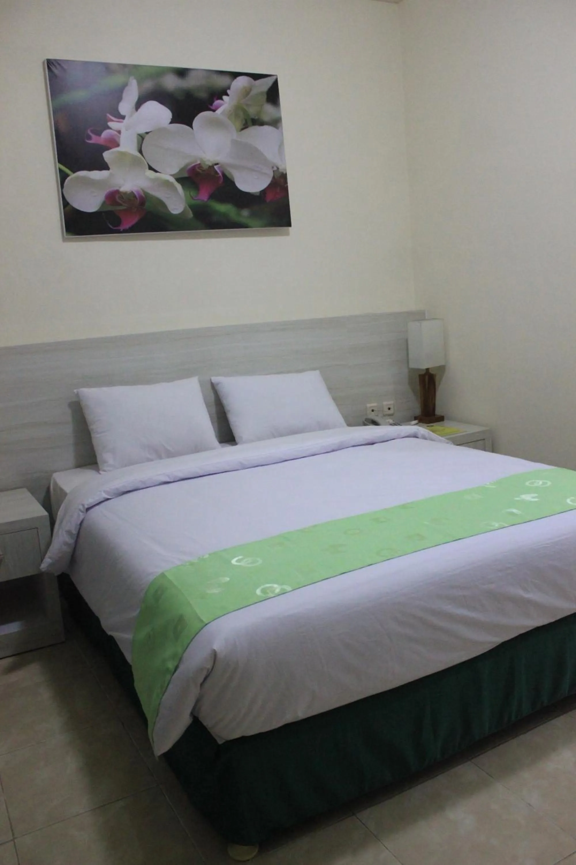 Bed in Green Garden Hotel