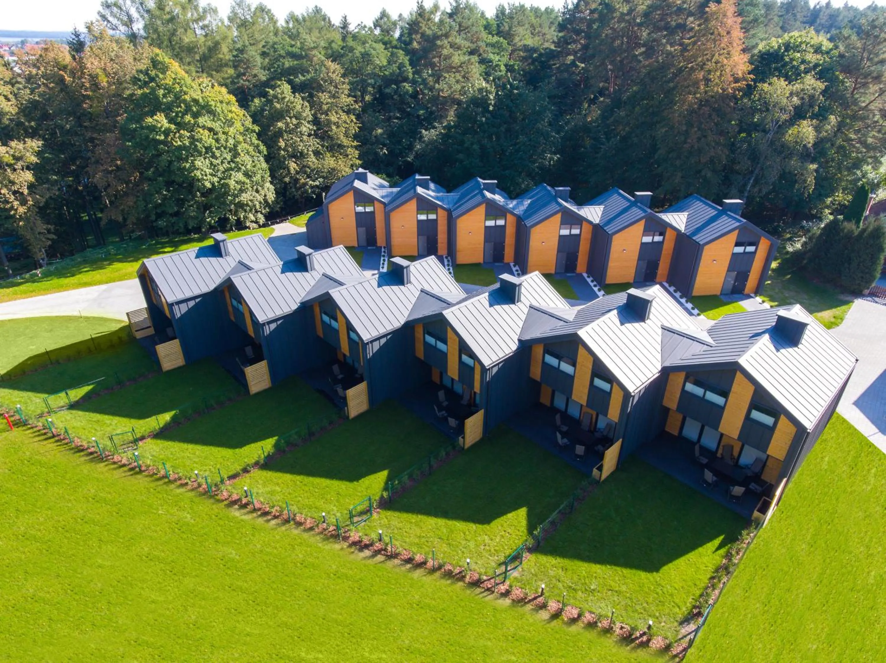 Bird's eye view in Enklawa Mikołajki