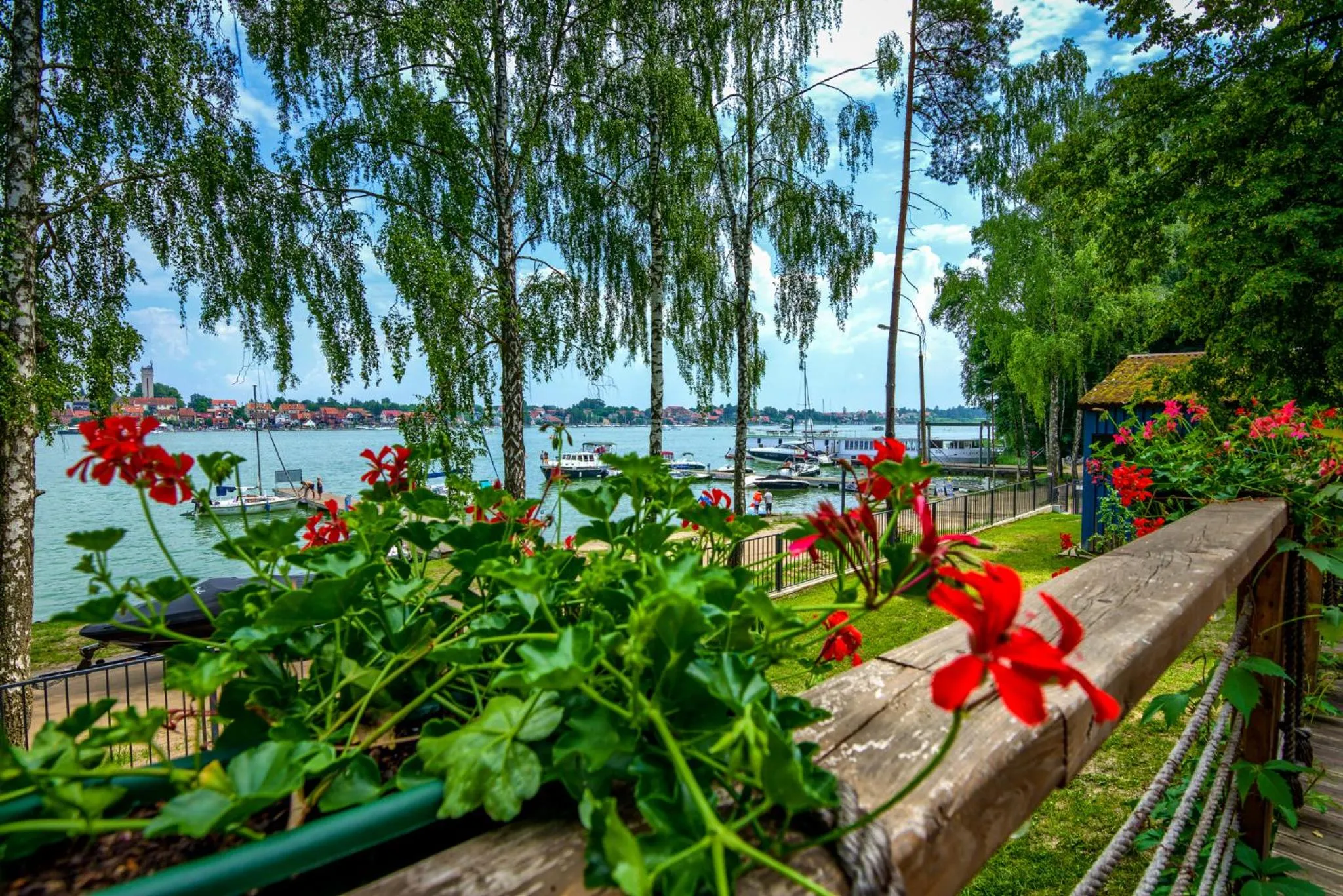 Lake view in Enklawa Mikołajki