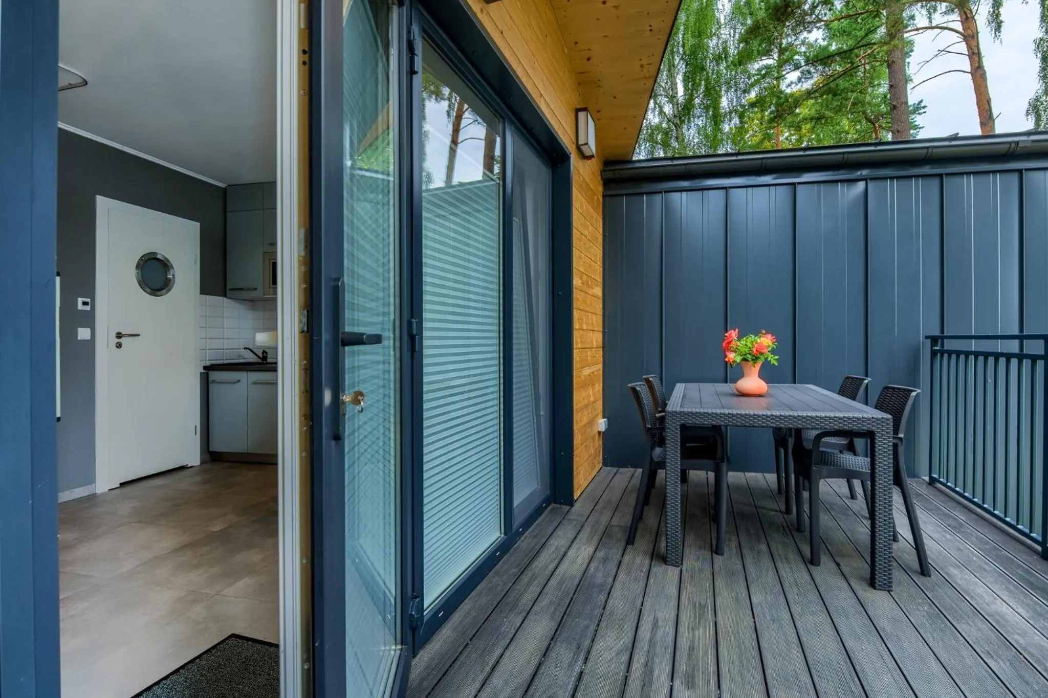 Balcony/Terrace in Enklawa Mikołajki