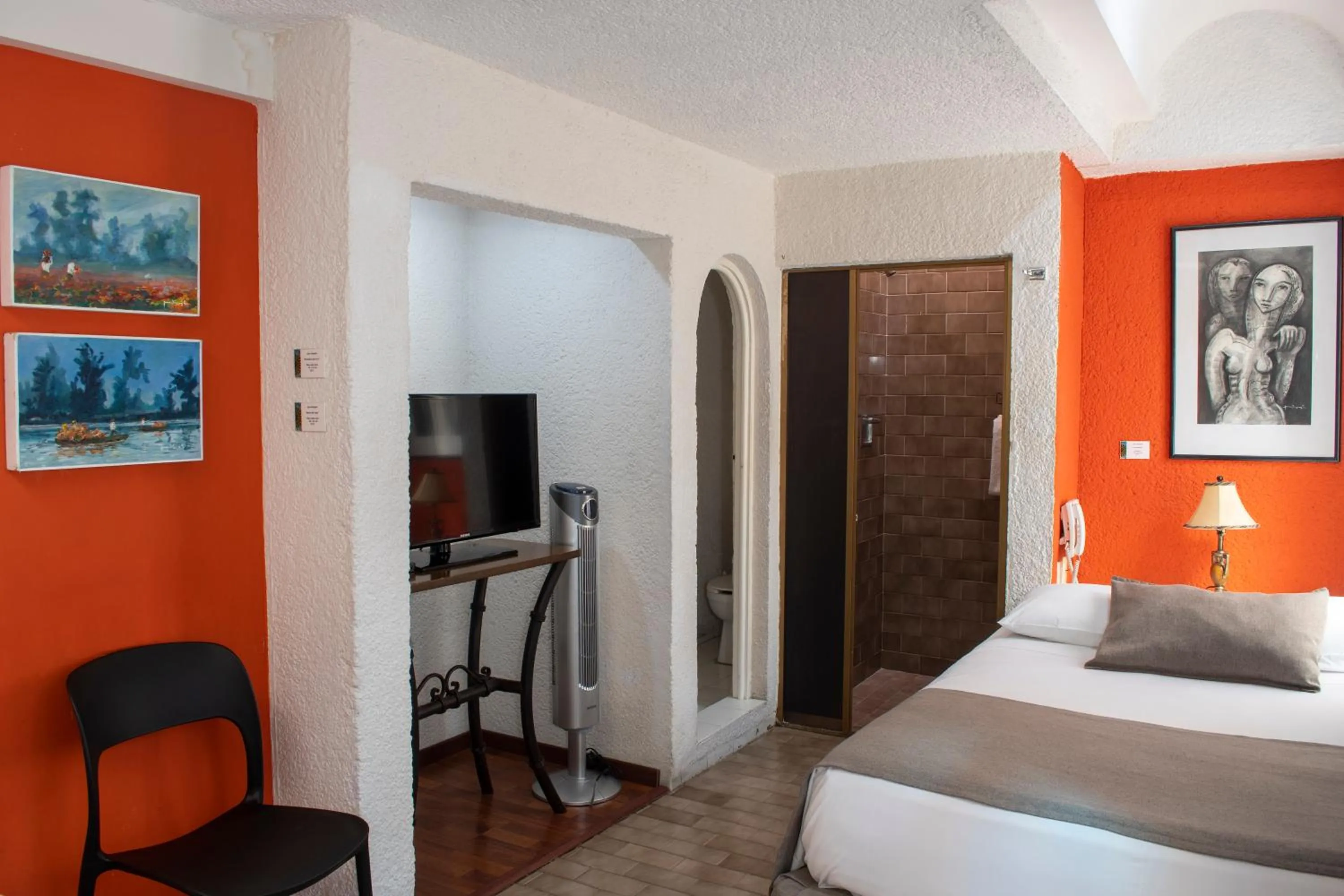 Bed in Pórtico Hotel & Galería