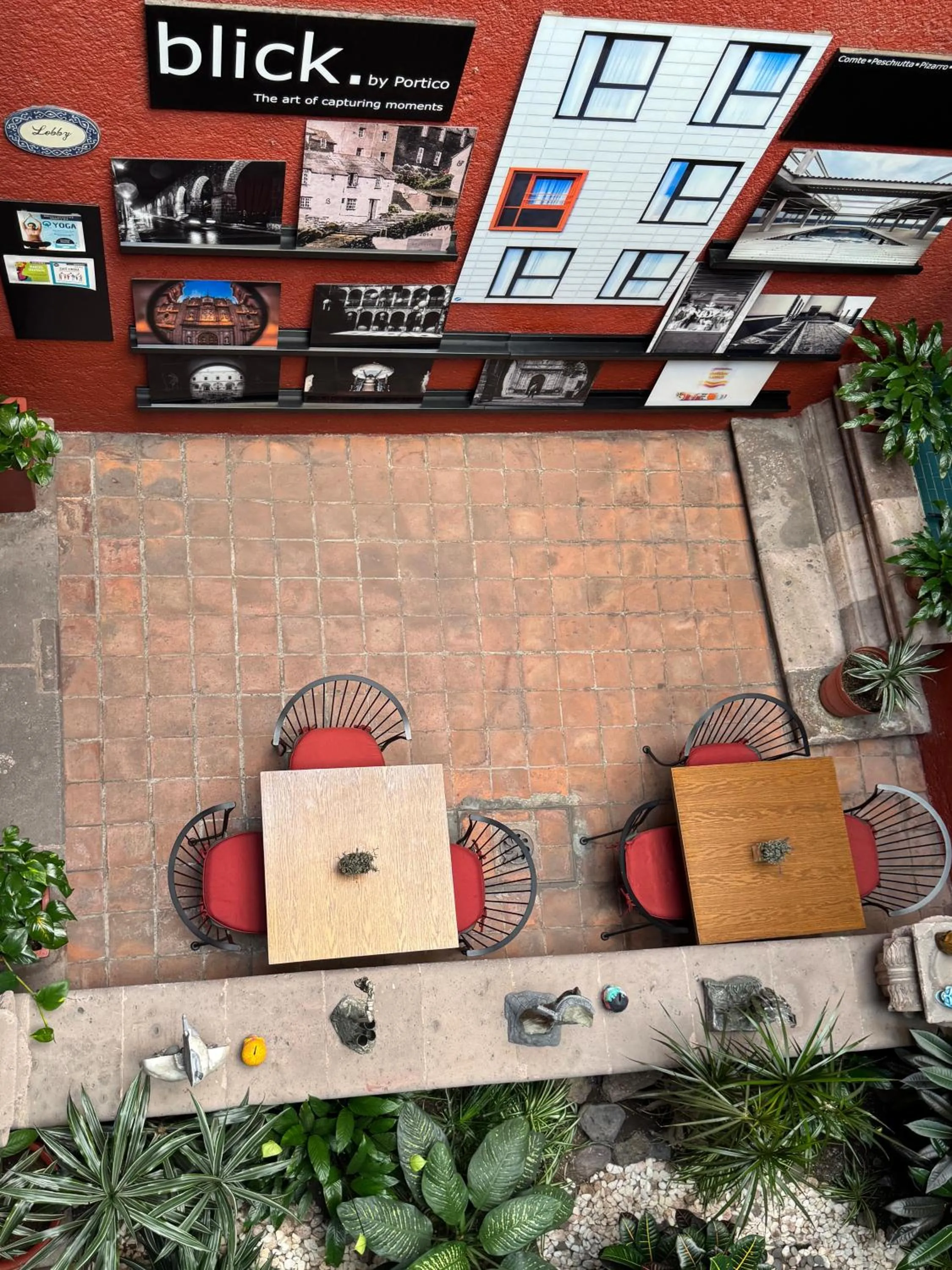 Patio in Pórtico Hotel & Galería