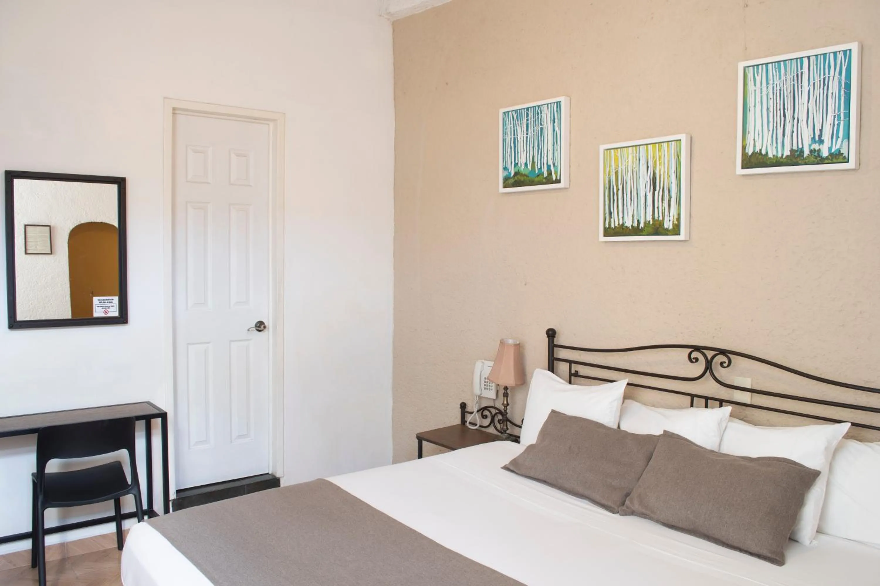 Bed in Pórtico Hotel & Galería