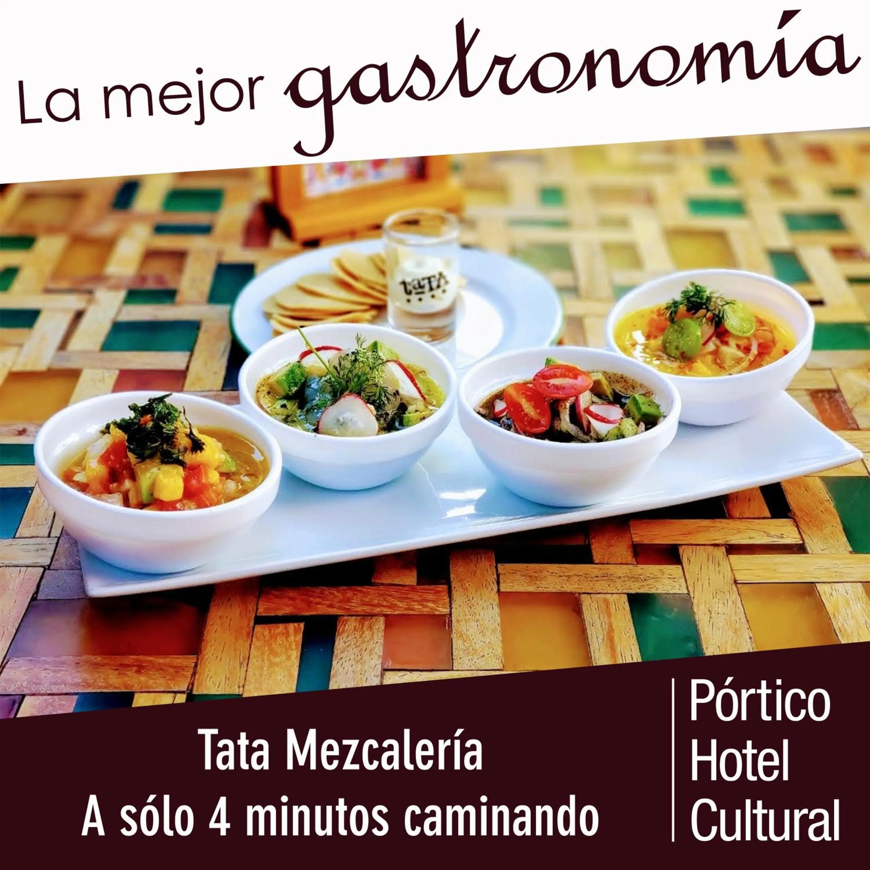 Restaurant/places to eat in Pórtico Hotel & Galería