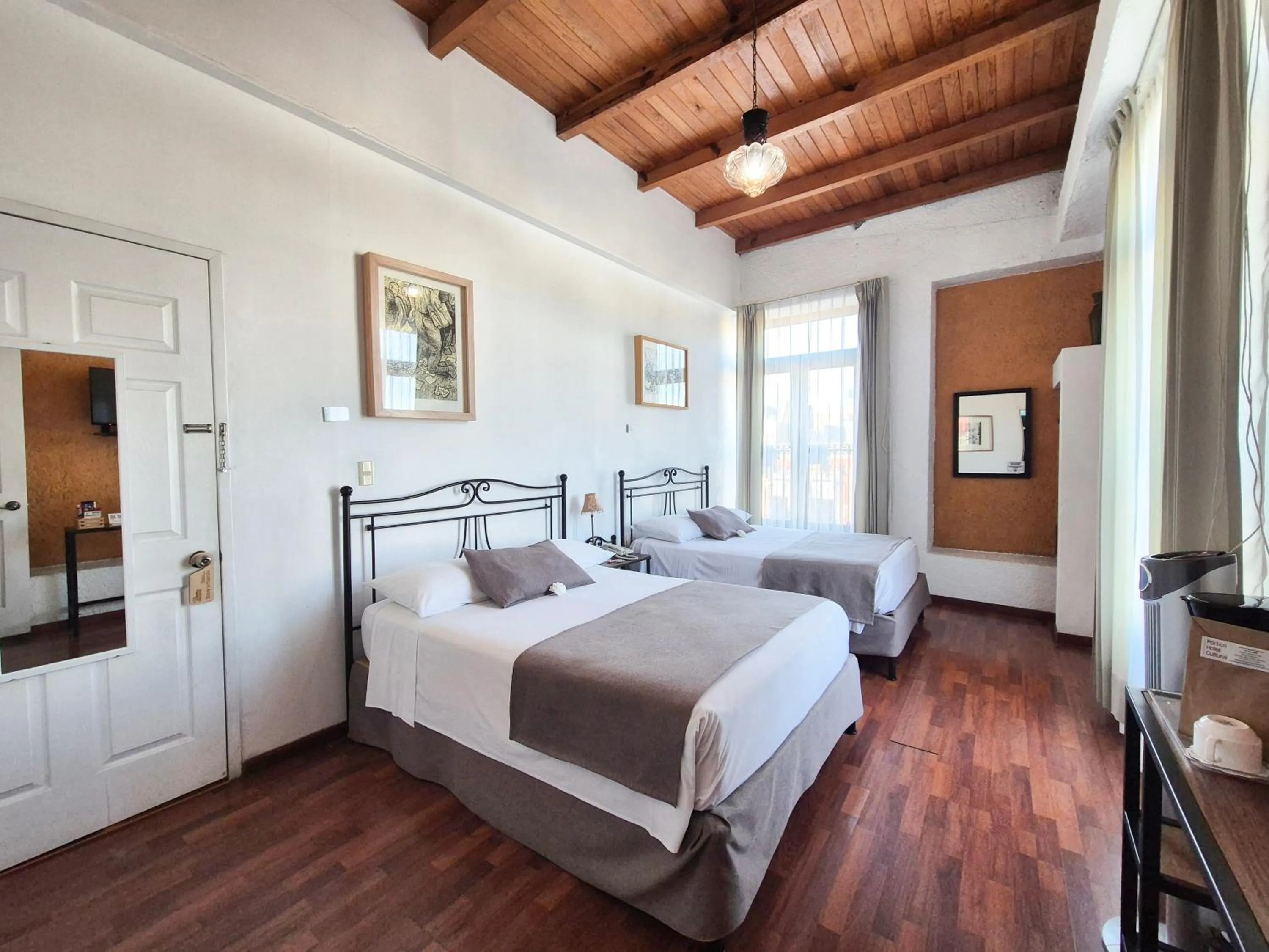 Bed in Pórtico Hotel & Galería