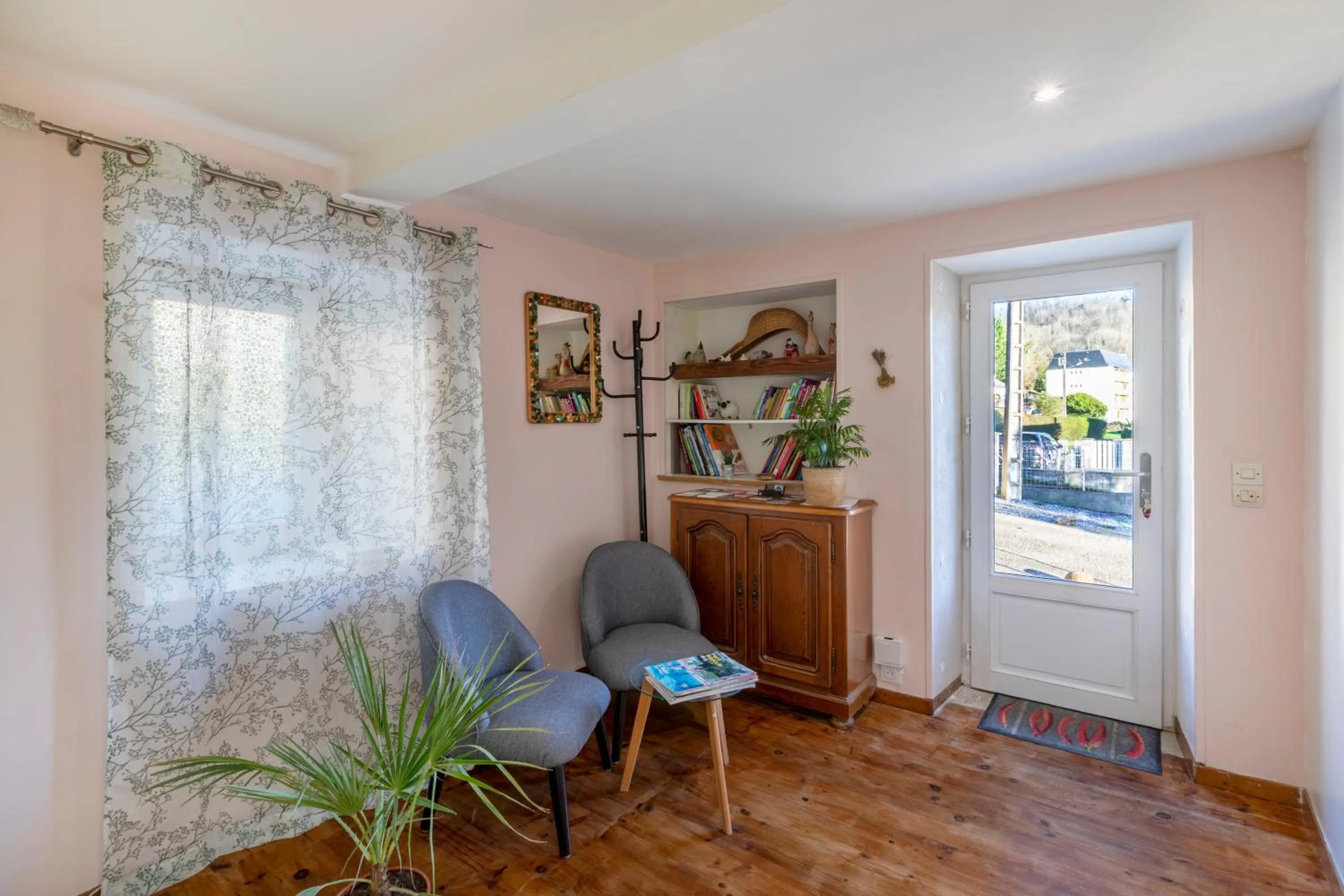 Seating area in Chambres d'hôtes Chez Barbara