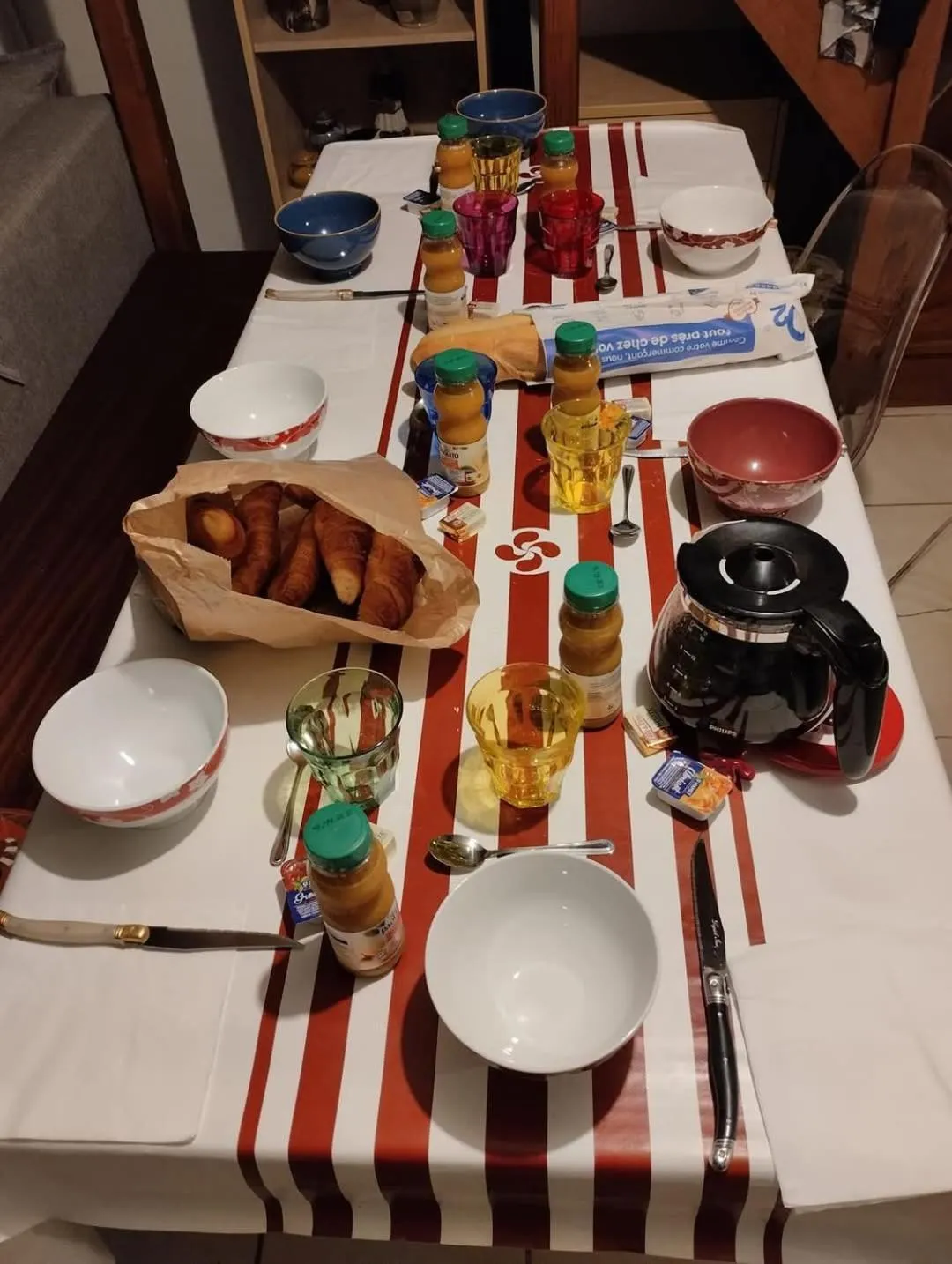 Food and drinks in Chambres d'hôtes Chez Barbara