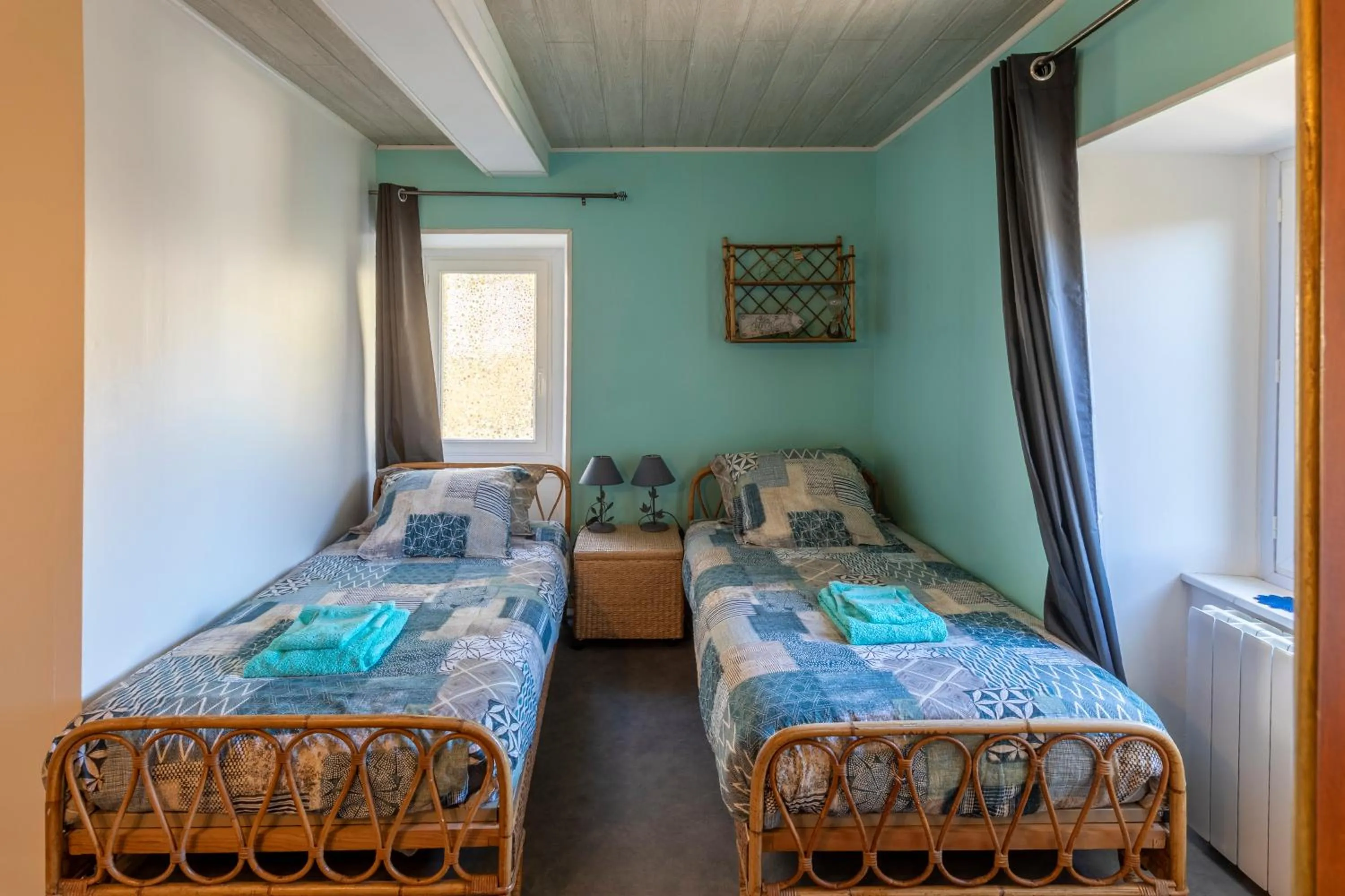 Bedroom, Bed in Chambres d'hôtes Chez Barbara