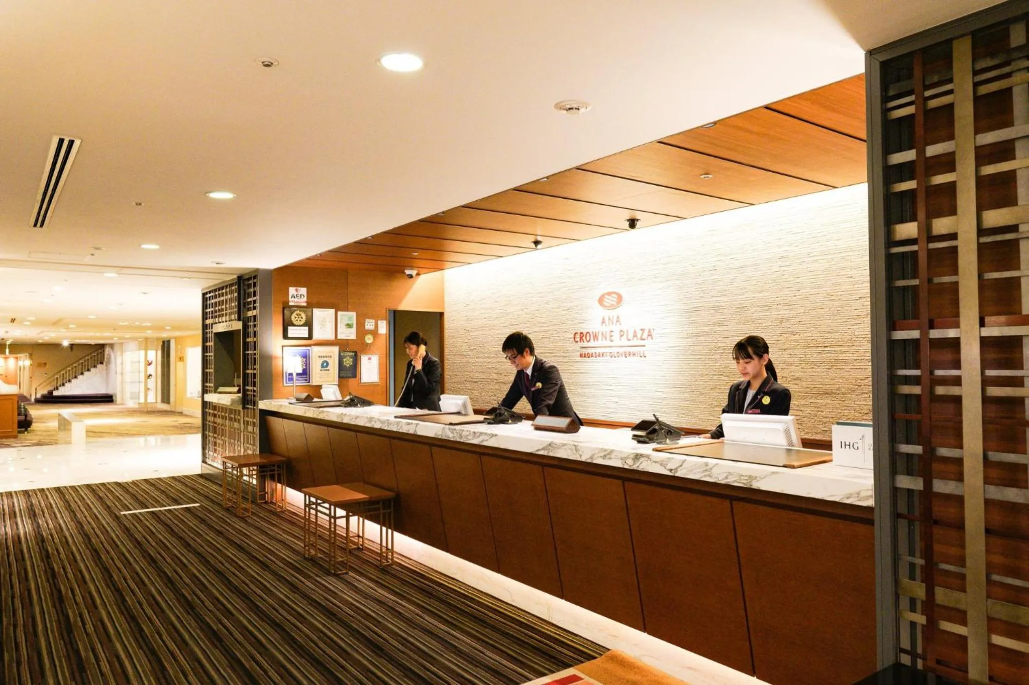 Property building in ANA Crowne Plaza Hotel Nagasaki Gloverhill by IHG