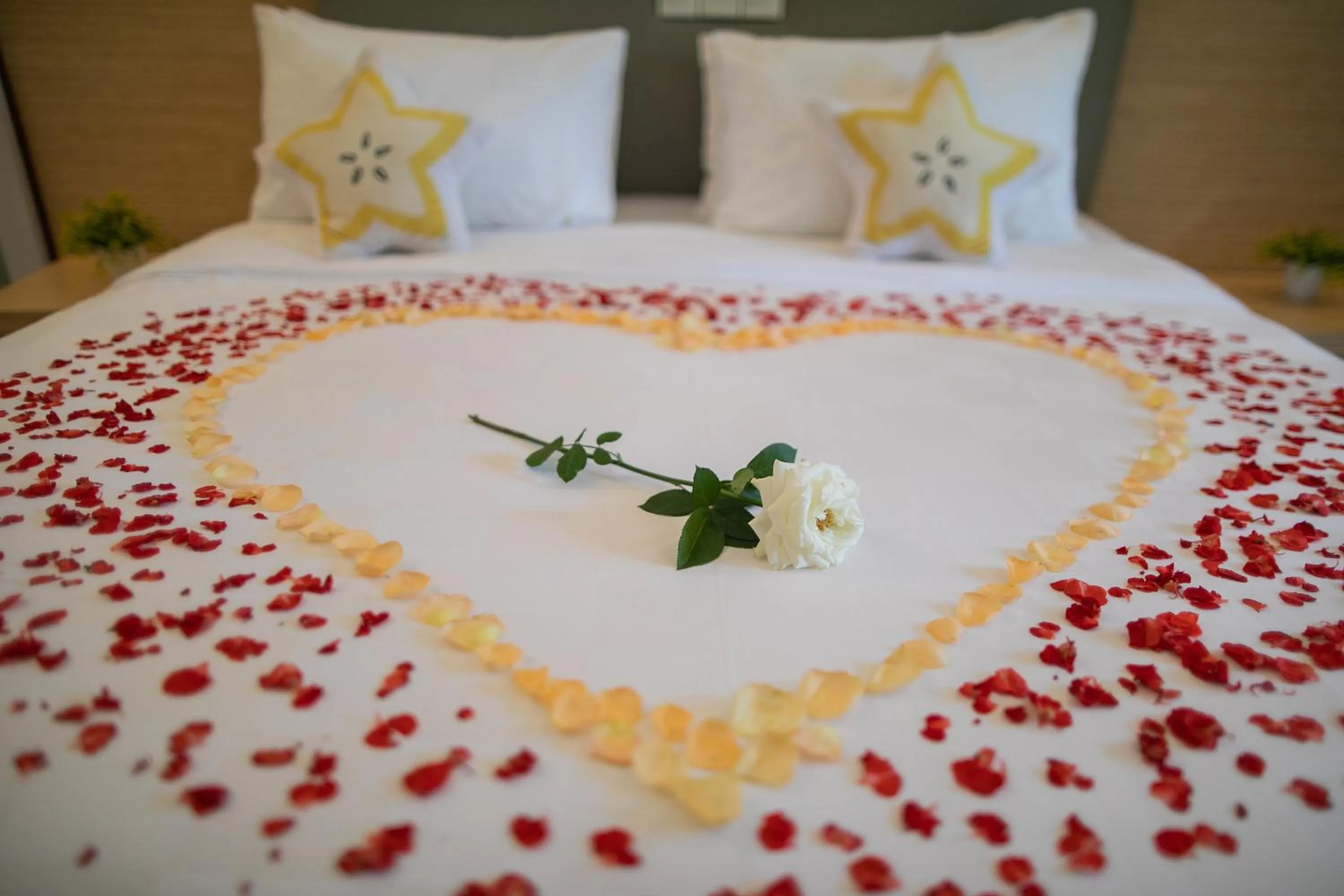 Bed in The Forty Eight Resort Candidasa