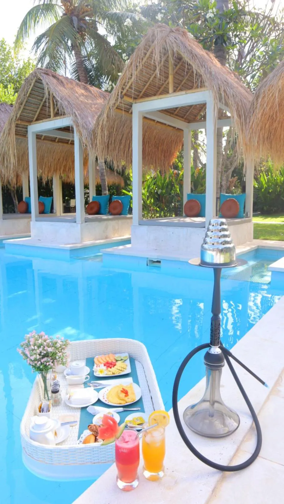 Swimming pool in The Forty Eight Resort Candidasa